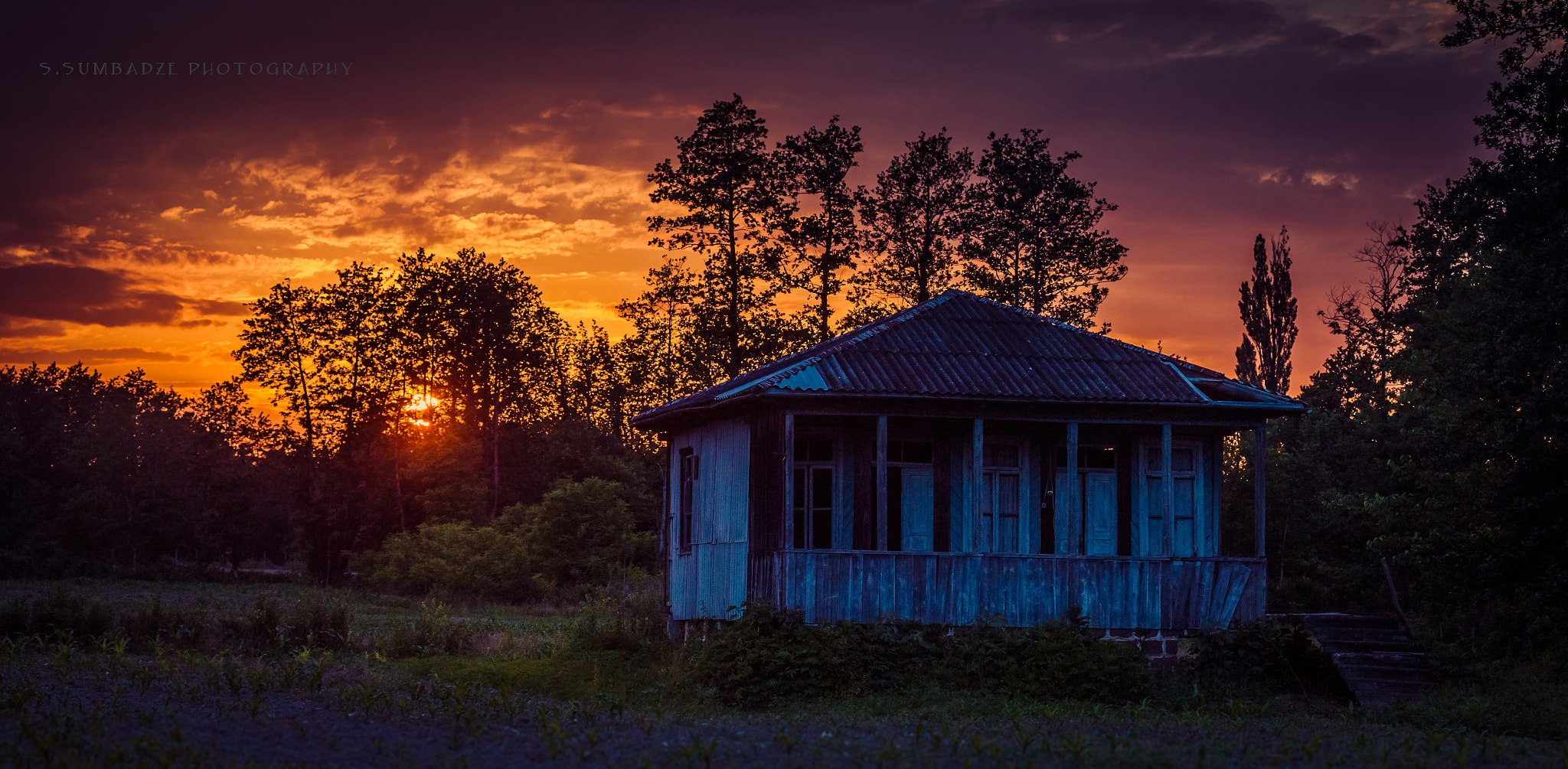 Canon EOS-1Ds Mark III sample photo. Sunset photography