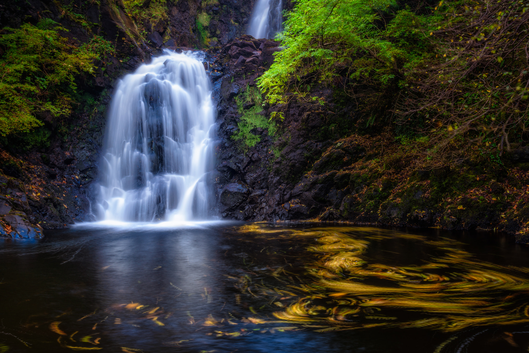 Nikon AF-S Nikkor 18-35mm F3.5-4.5G ED sample photo. Uig waterfall. isle of skye, scotland. photography