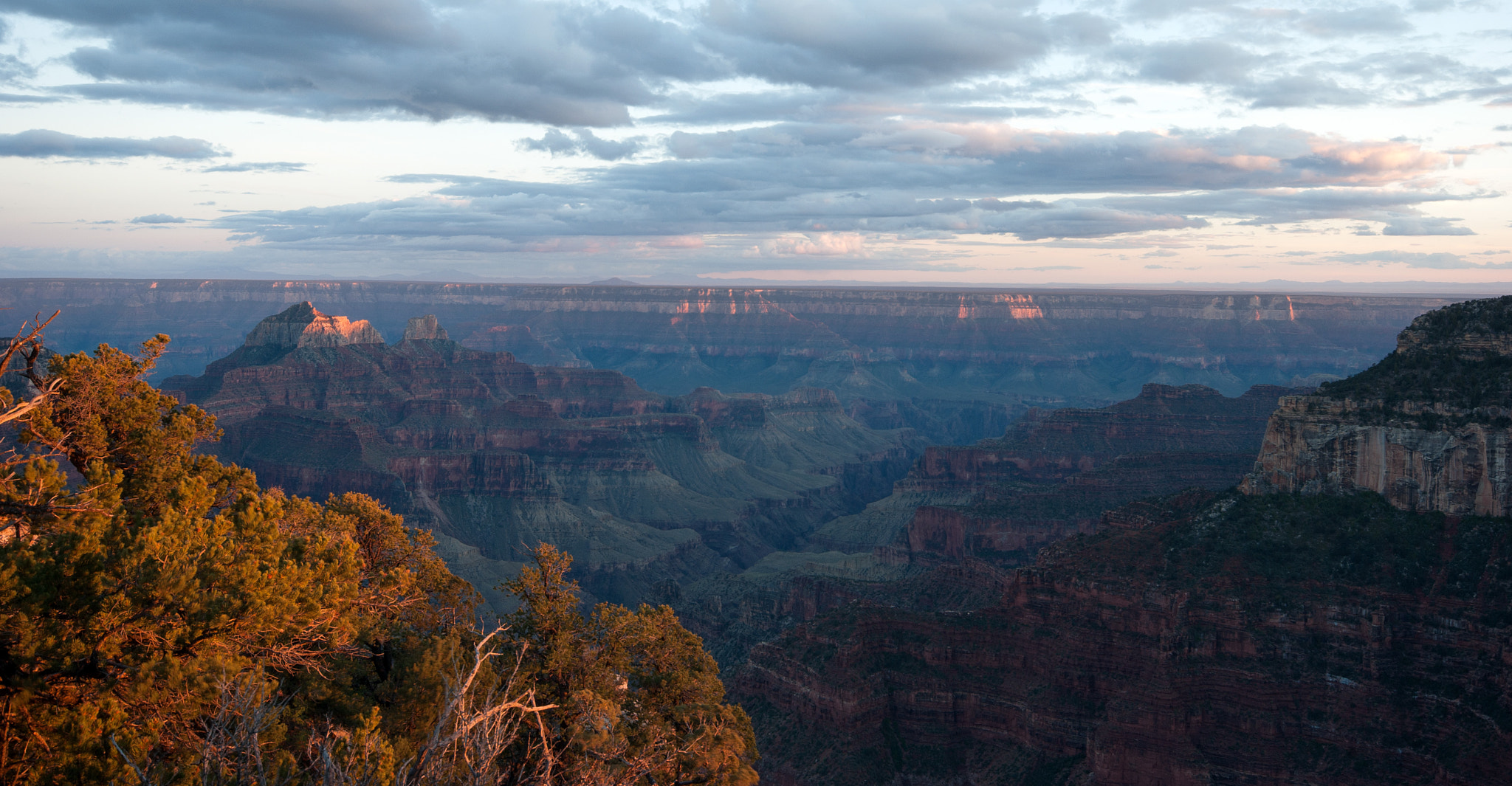 Pentax K10D + Sigma AF 10-20mm F4-5.6 EX DC sample photo. Grand canyon north rim photography