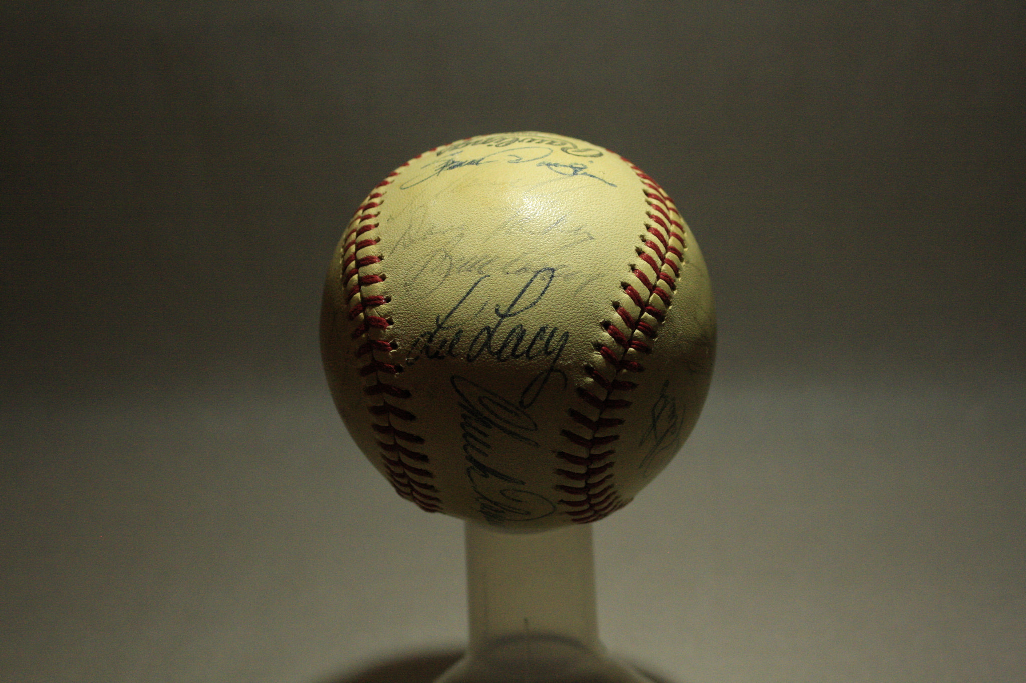 Canon EF 35-70mm f/3.5-4.5 sample photo. A signed ball photography