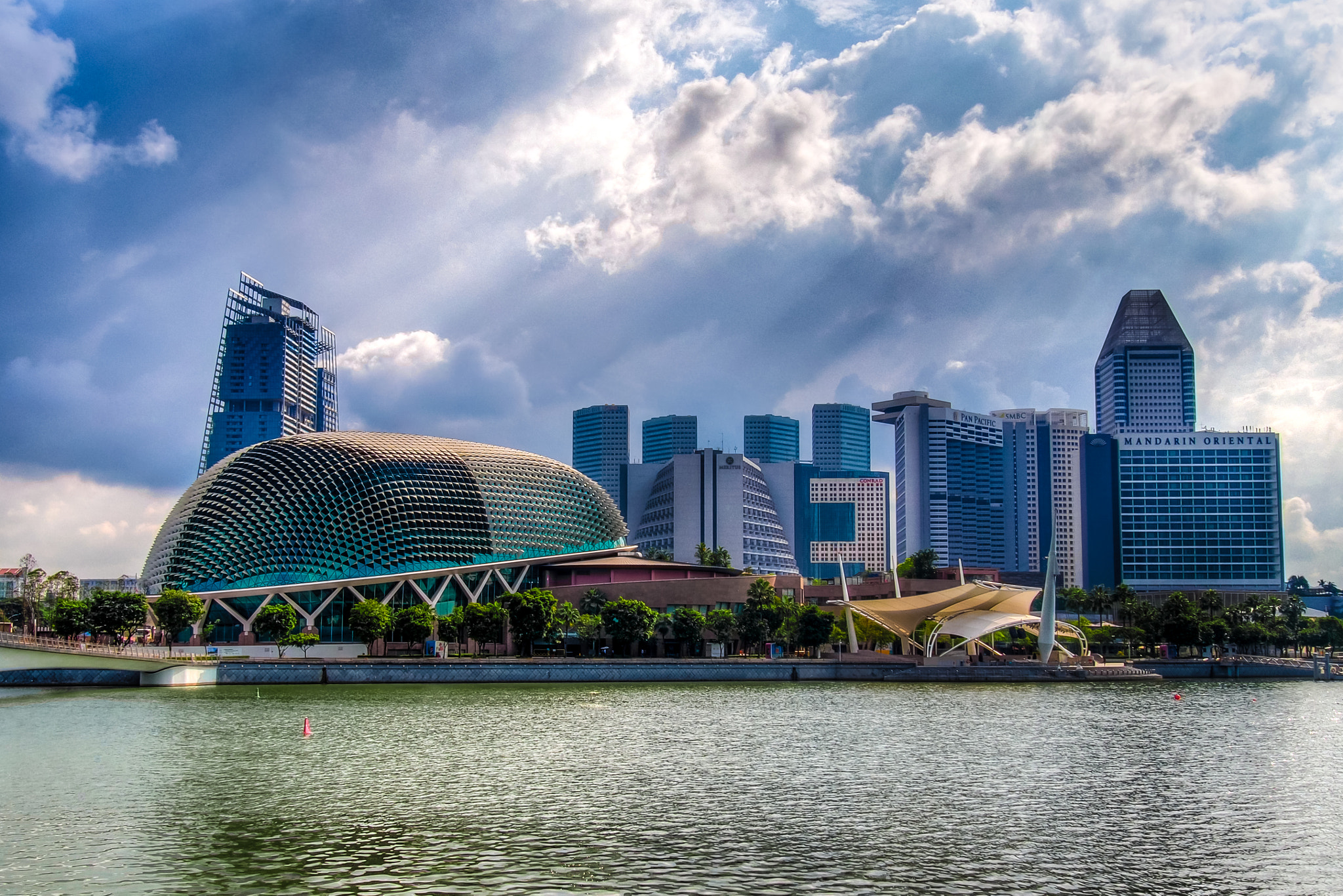 Olympus PEN E-PL5 sample photo. Marina bay photography