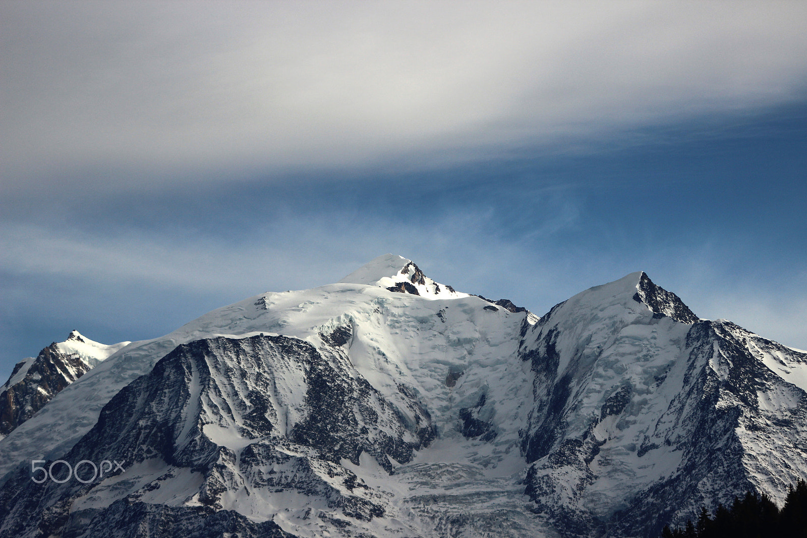 Canon EF 90-300mm F4.5-5.6 sample photo. Mountain peak photography
