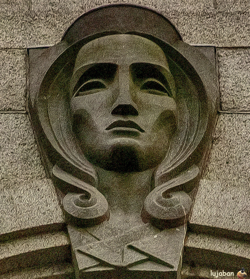 Canon EF 28-135mm F3.5-5.6 IS USM sample photo. Facade (detail) photography