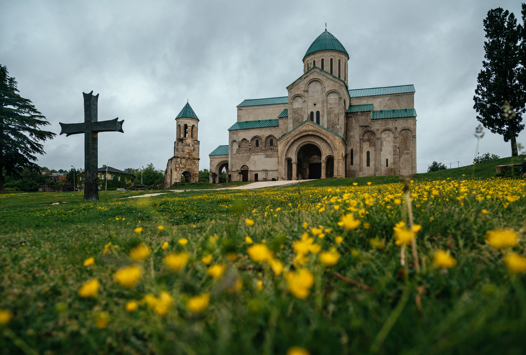 Sony a7S + Sony 70-400mm F4-5.6 G SSM sample photo. Bagrati cathedral photography