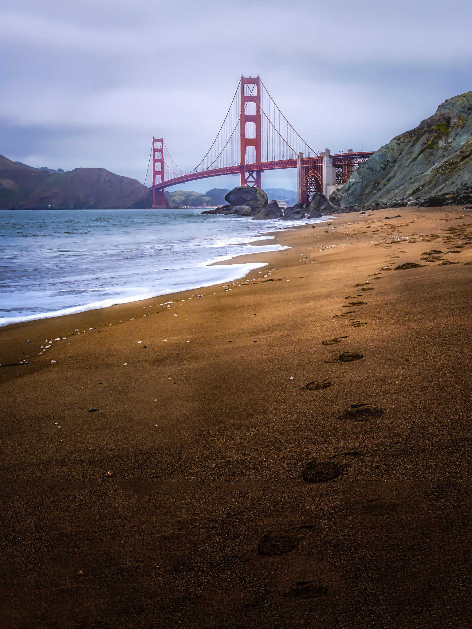 Olympus PEN E-PL5 sample photo. Marshall beach ggb no. 098 photography