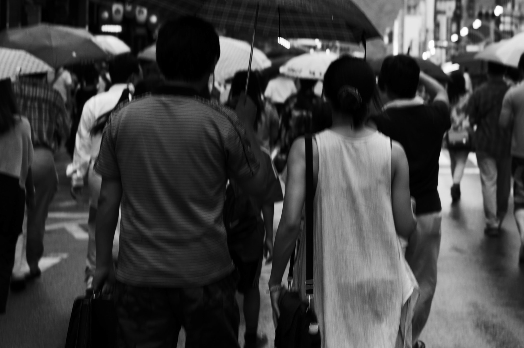 Sony Alpha NEX-5N + E 50mm F1.8 OSS sample photo. Rain showers photography