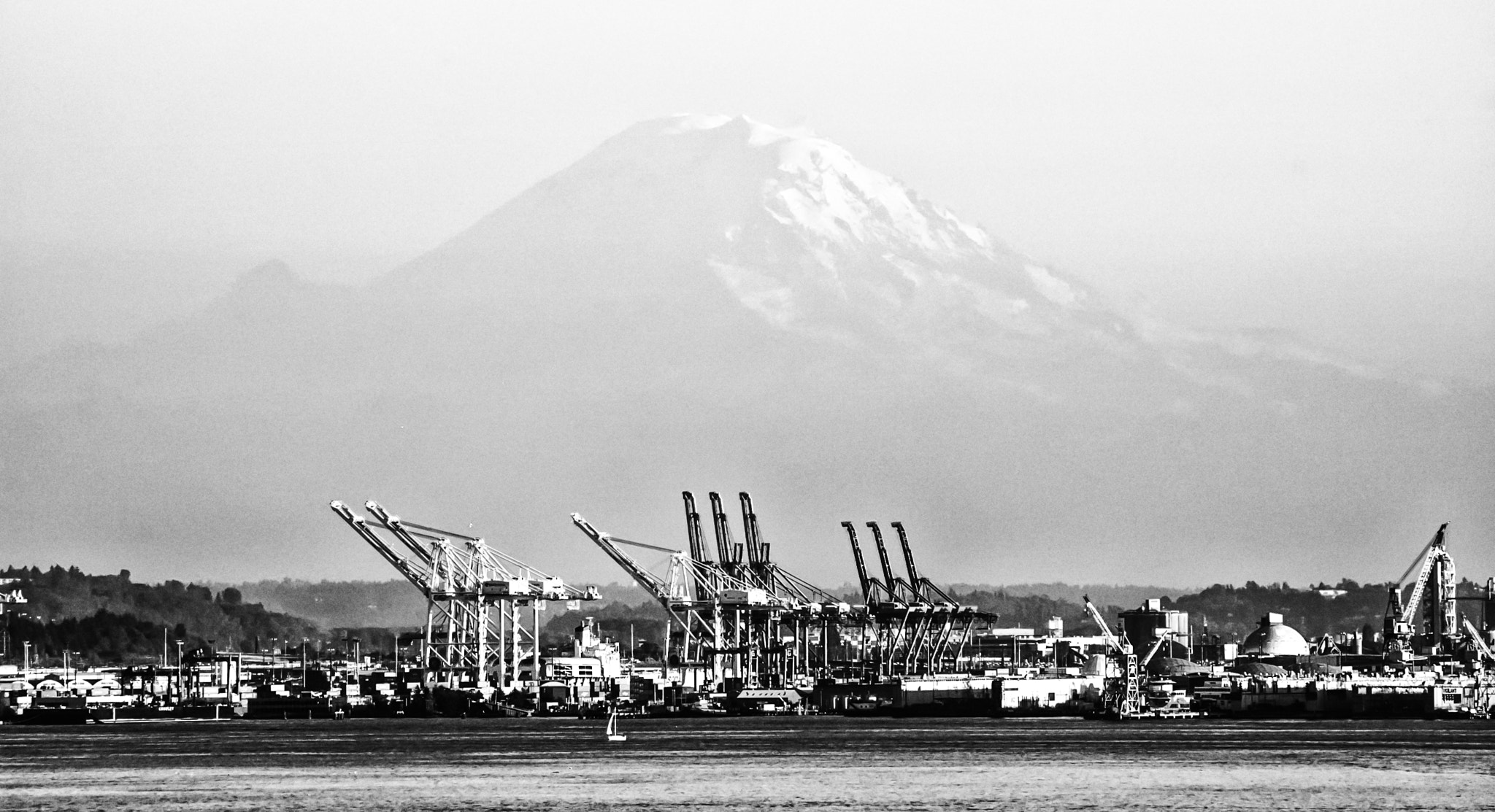 Nikon D70s sample photo. Rainier, we cannot breathe. photography