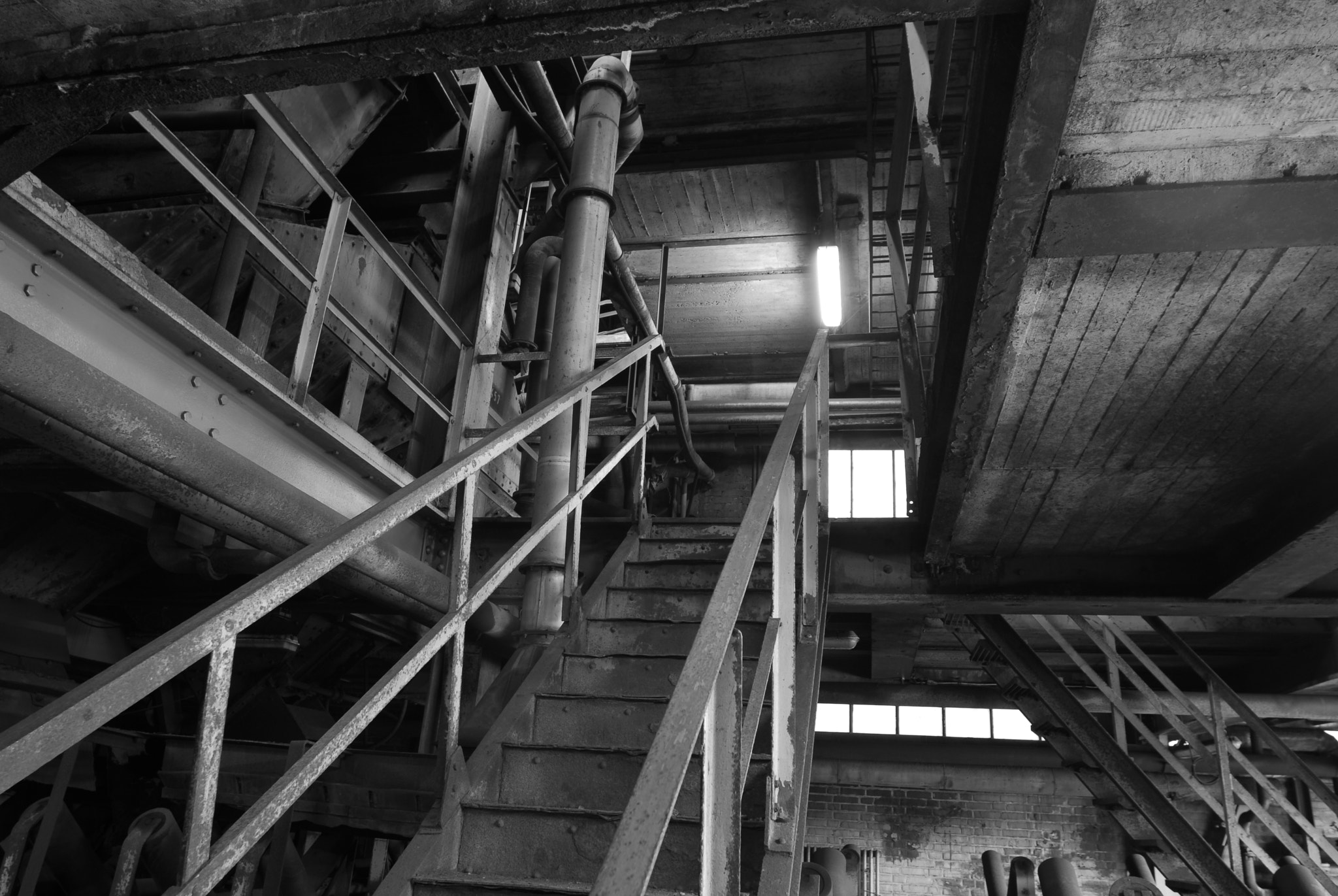 Nikon D200 sample photo. Zeche lohberg ( lohberg colliery ) photography