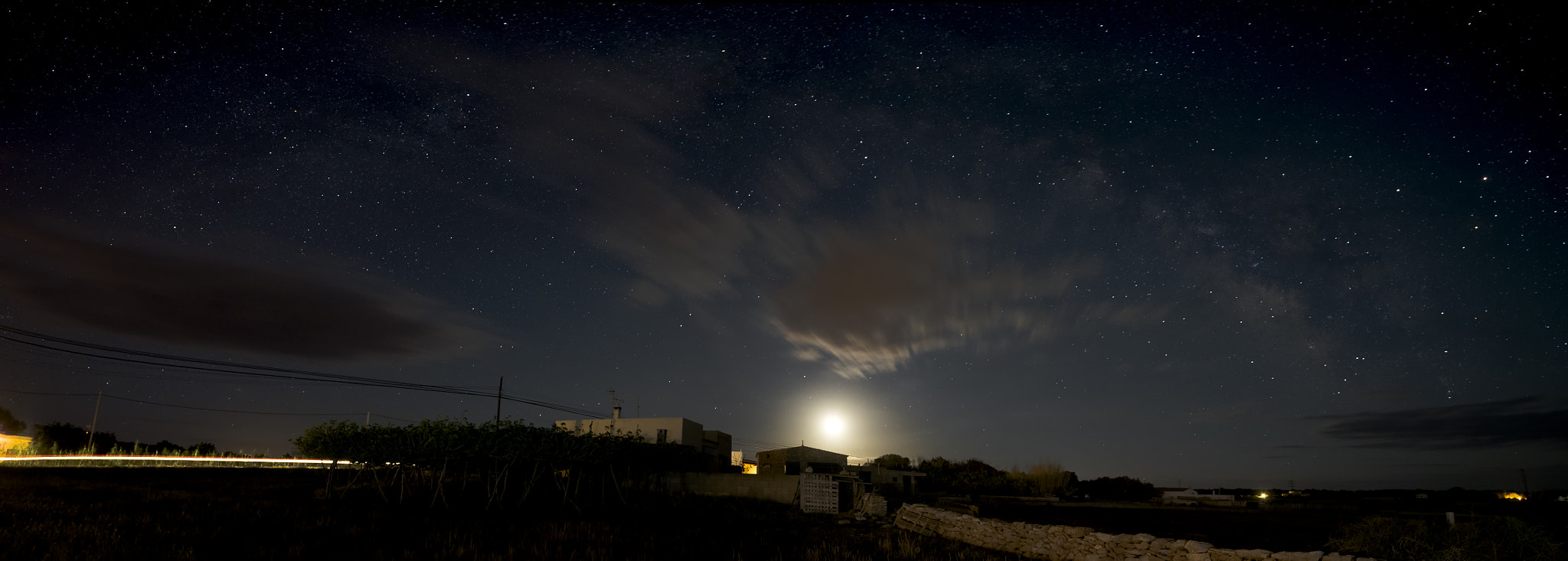 Canon EF 70-200mm F2.8L IS II USM sample photo. Formentera night photography