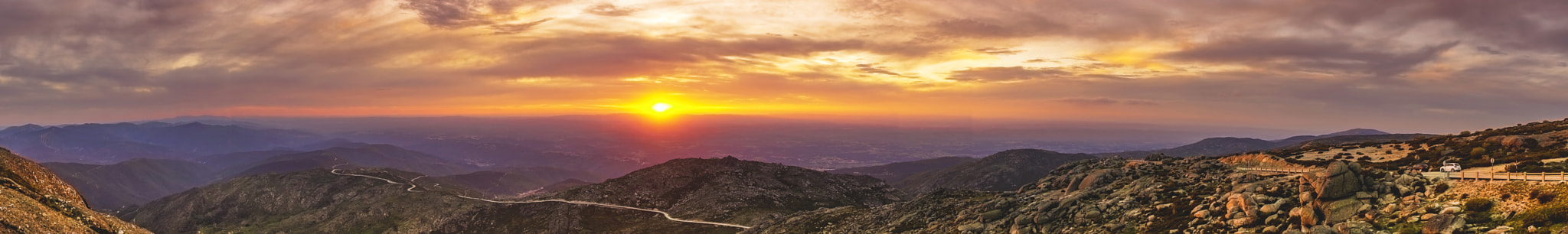 Sony DT 16-105mm F3.5-5.6 sample photo. Sunset in the mountains photography