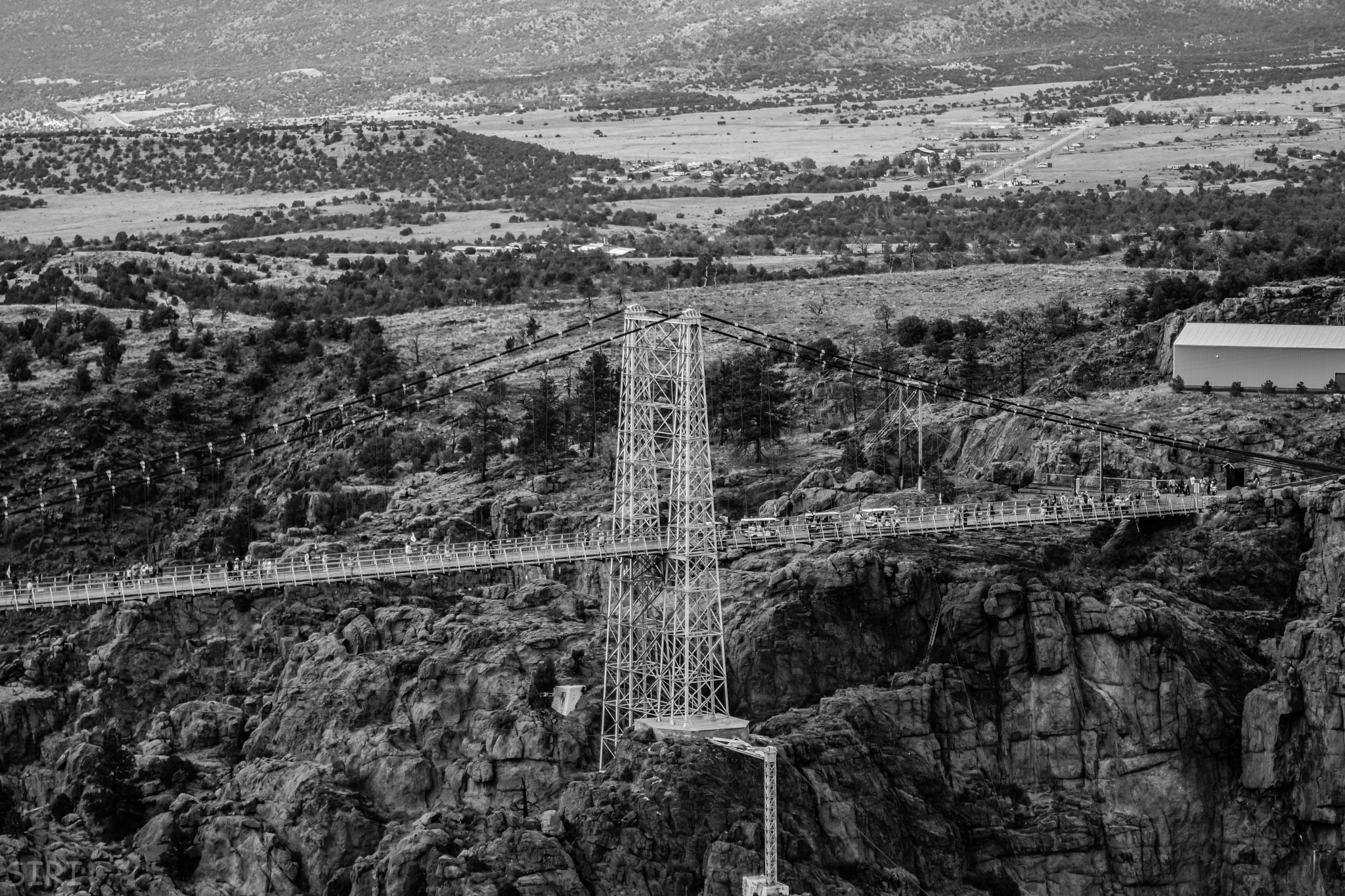 Sigma 70-200mm F2.8 EX DG OS HSM sample photo. Royal gorge bridge photography