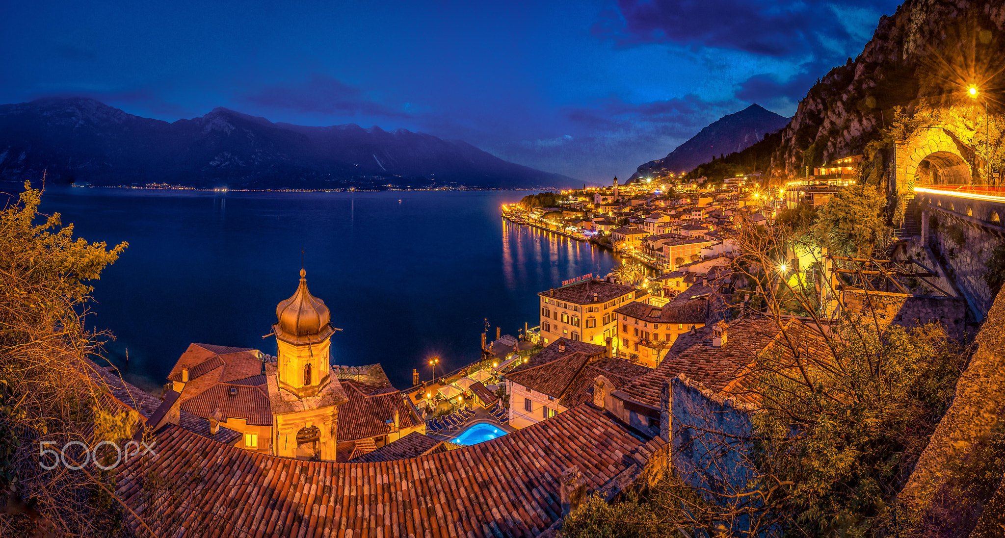 Lago di Garda - am Gardasee in Limone sul Garda.