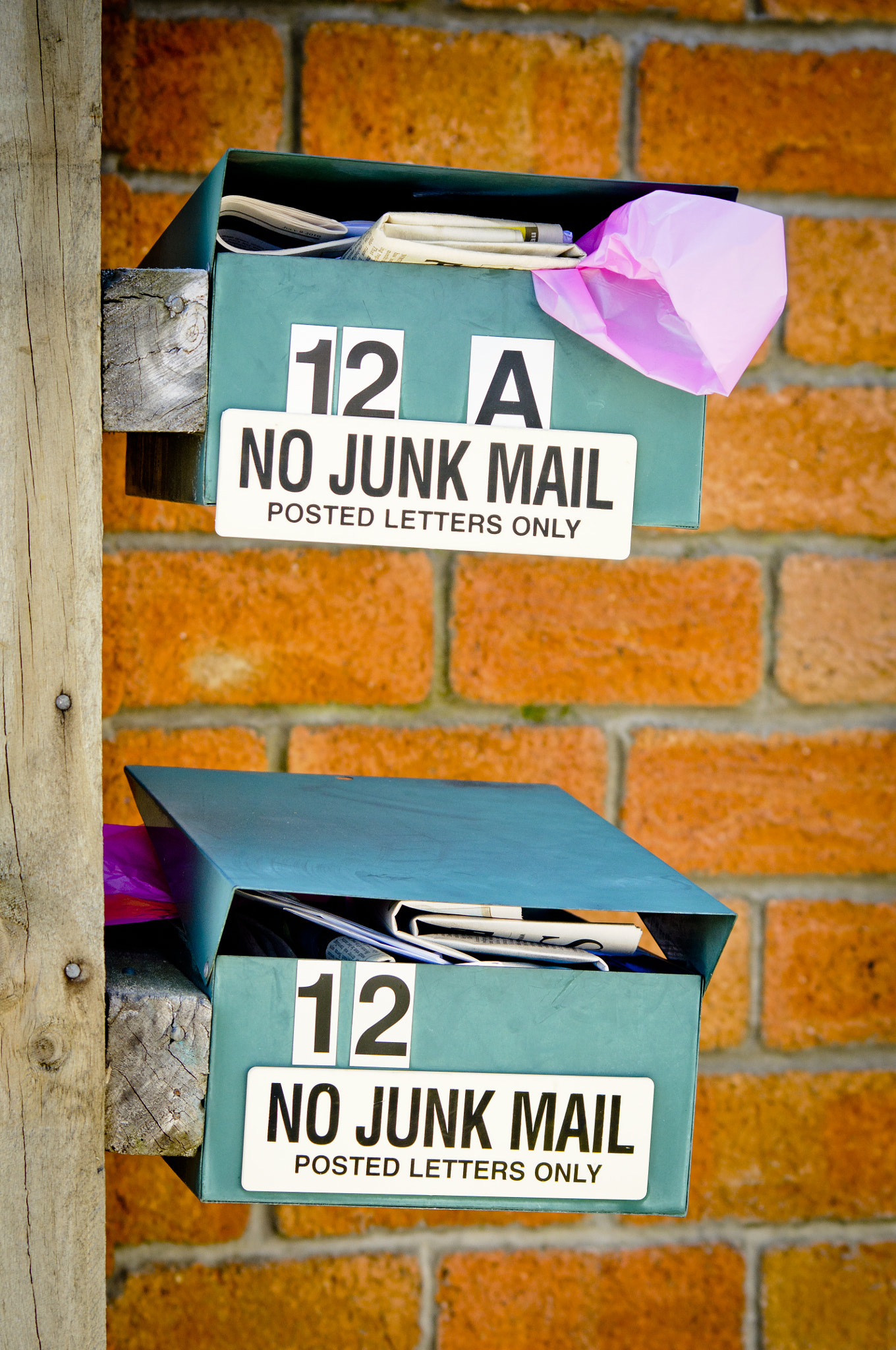 Nikon D90 + AF Nikkor 70-210mm f/4-5.6 sample photo. Postbox still life photography