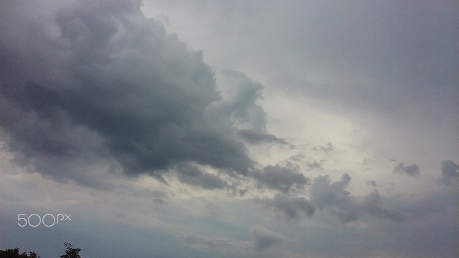 LG POWER sample photo. Cloudy day photography