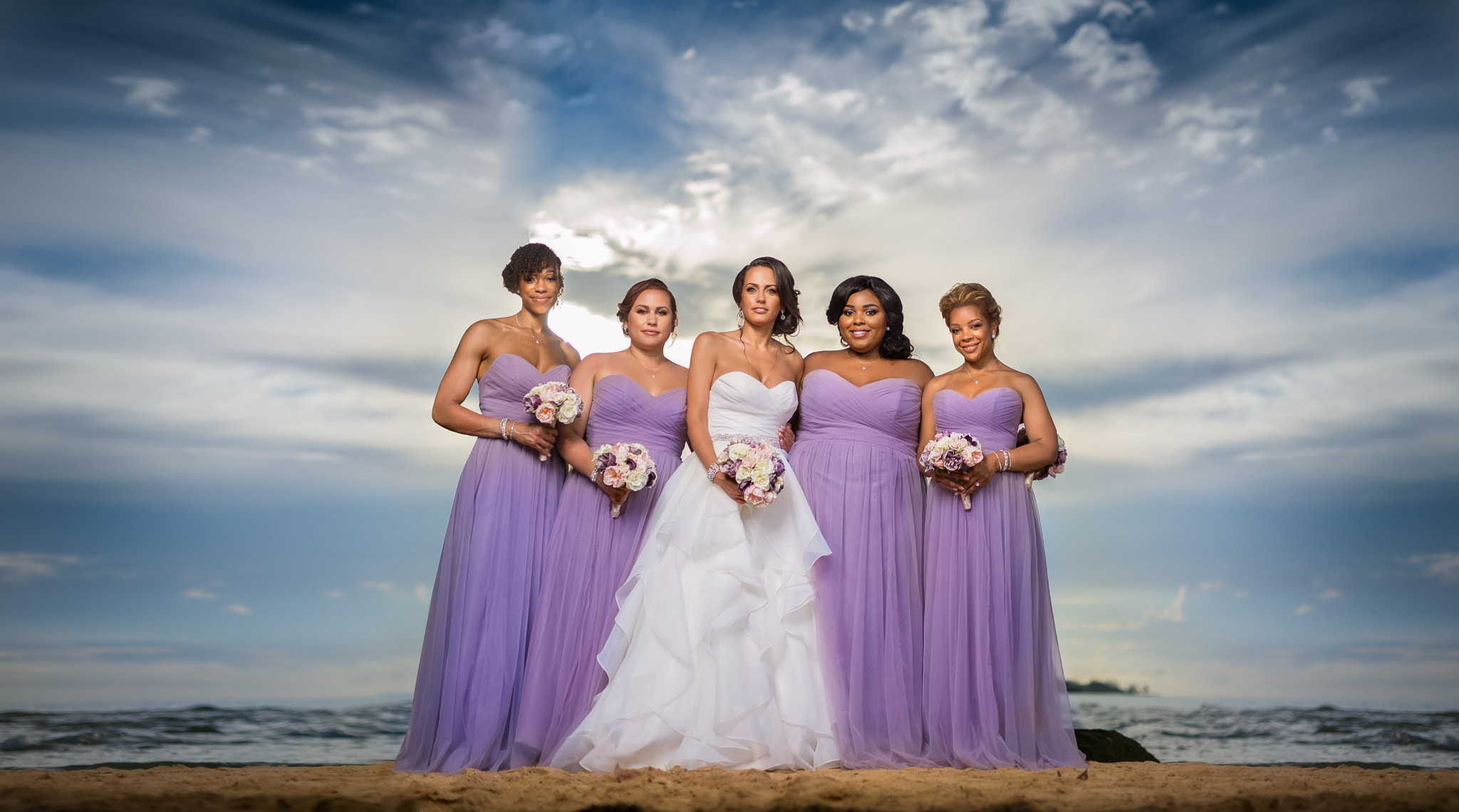 Nikon D4S + Sigma 50mm F1.4 DG HSM Art sample photo. The brides and her brides maids maids photography