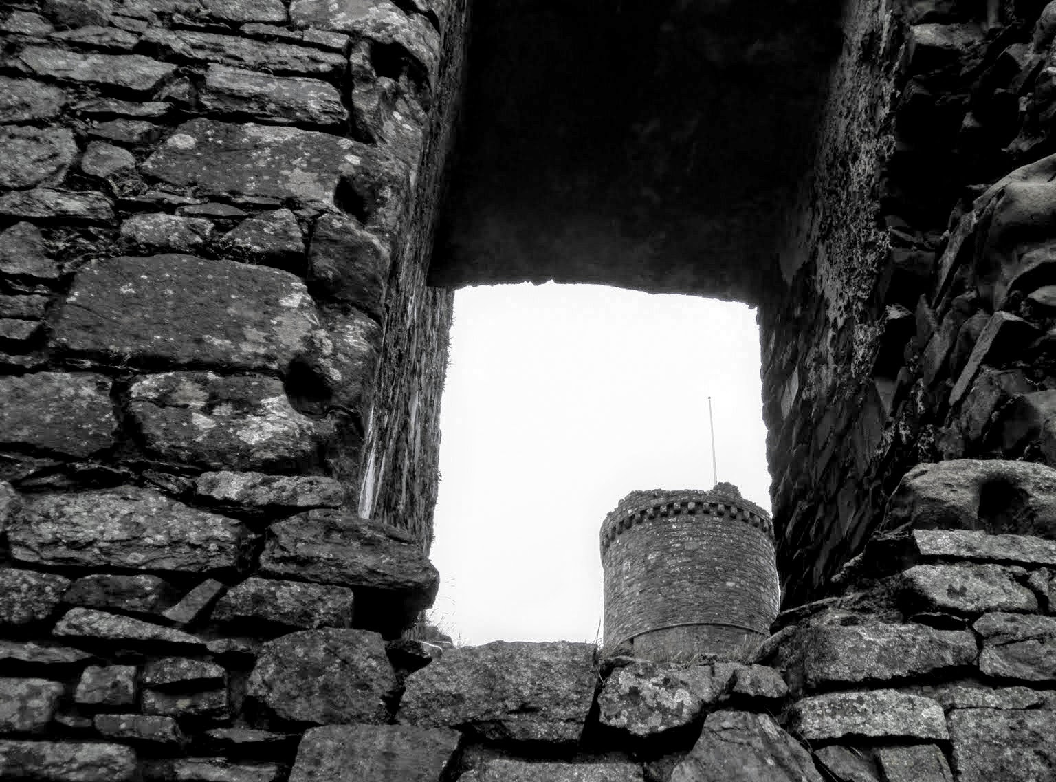 Olympus u7030,S7030 sample photo. Welsh castle photography