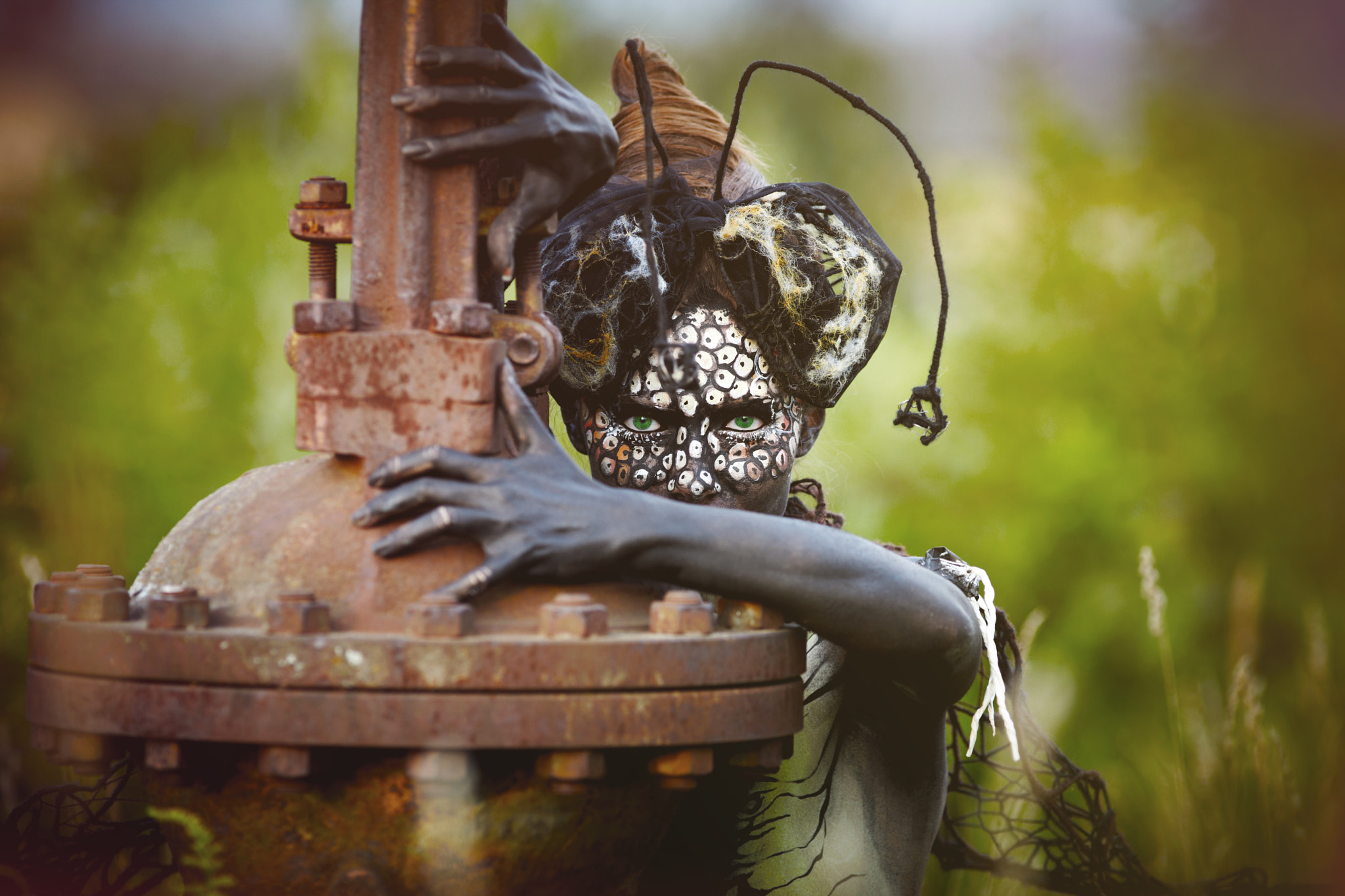 Canon EF 200mm f/2.8L sample photo. Human fly photography