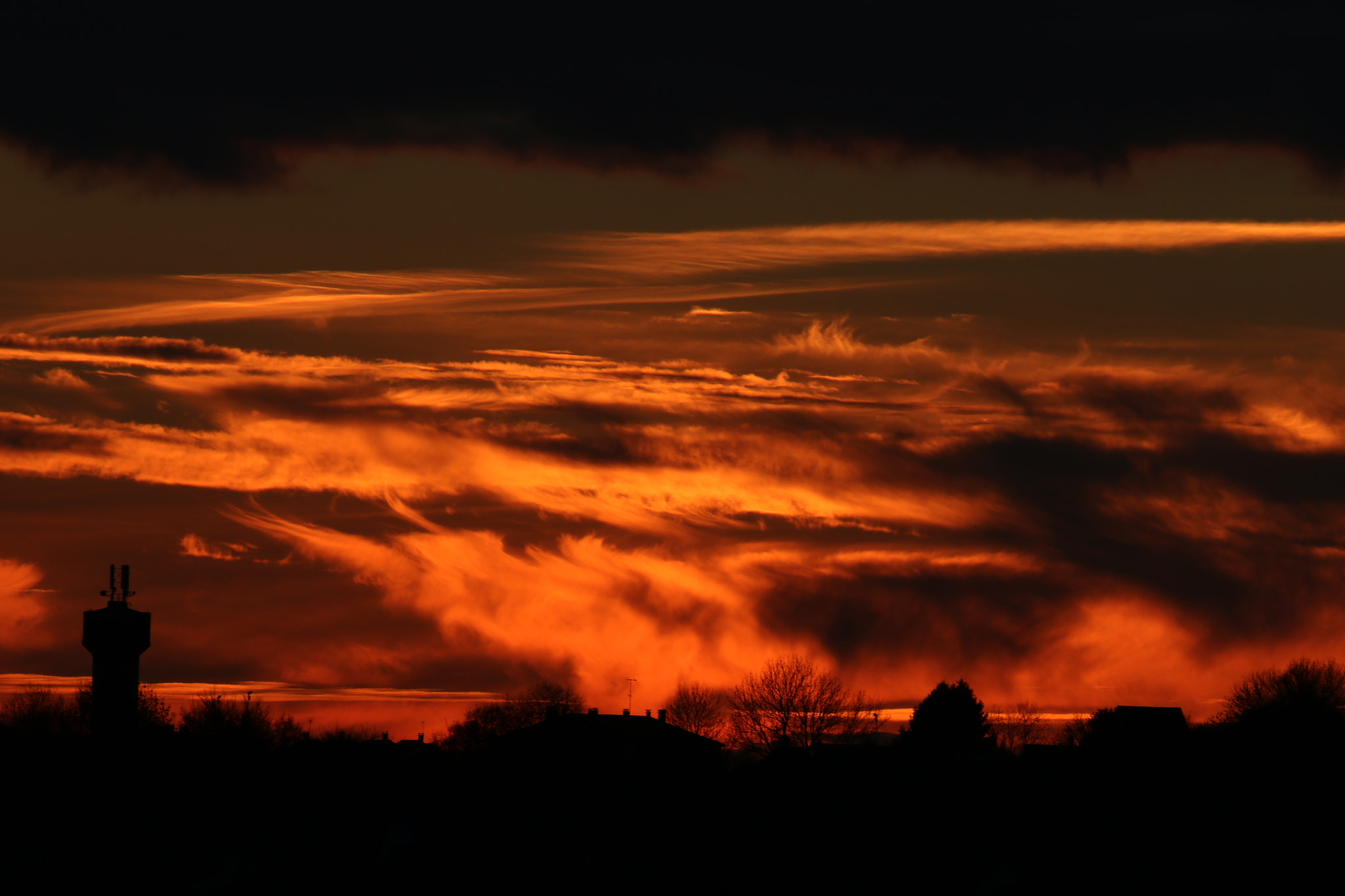 Canon EF 100-400mm F4.5-5.6L IS II USM sample photo. Soleil couchant photography