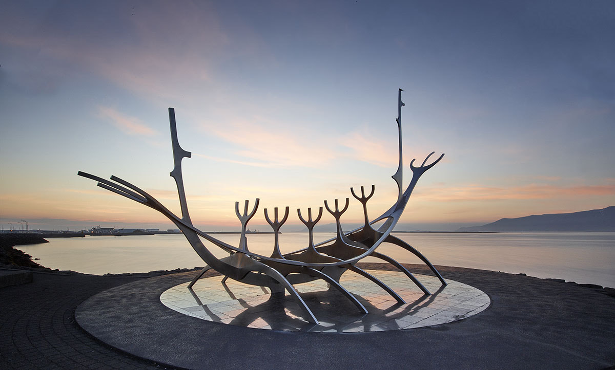 Phase One IQ260 sample photo. Solfar- the sun voyager  sculpture photography