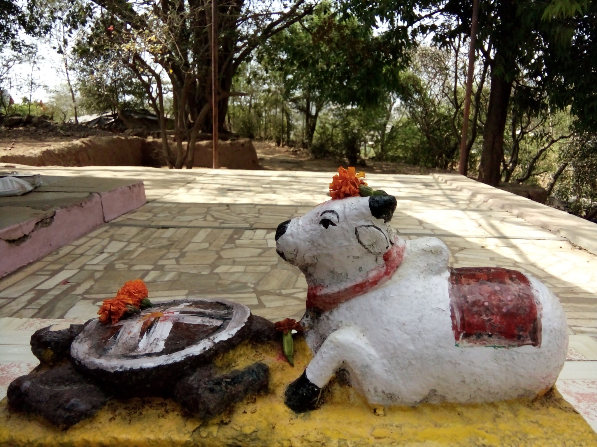 OPPO 1201 sample photo. Beautiful nandi(indian bull god) photography