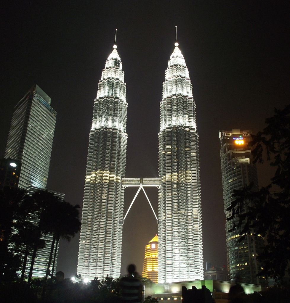 Petronas Towers at night by Mr Rhys / 500px