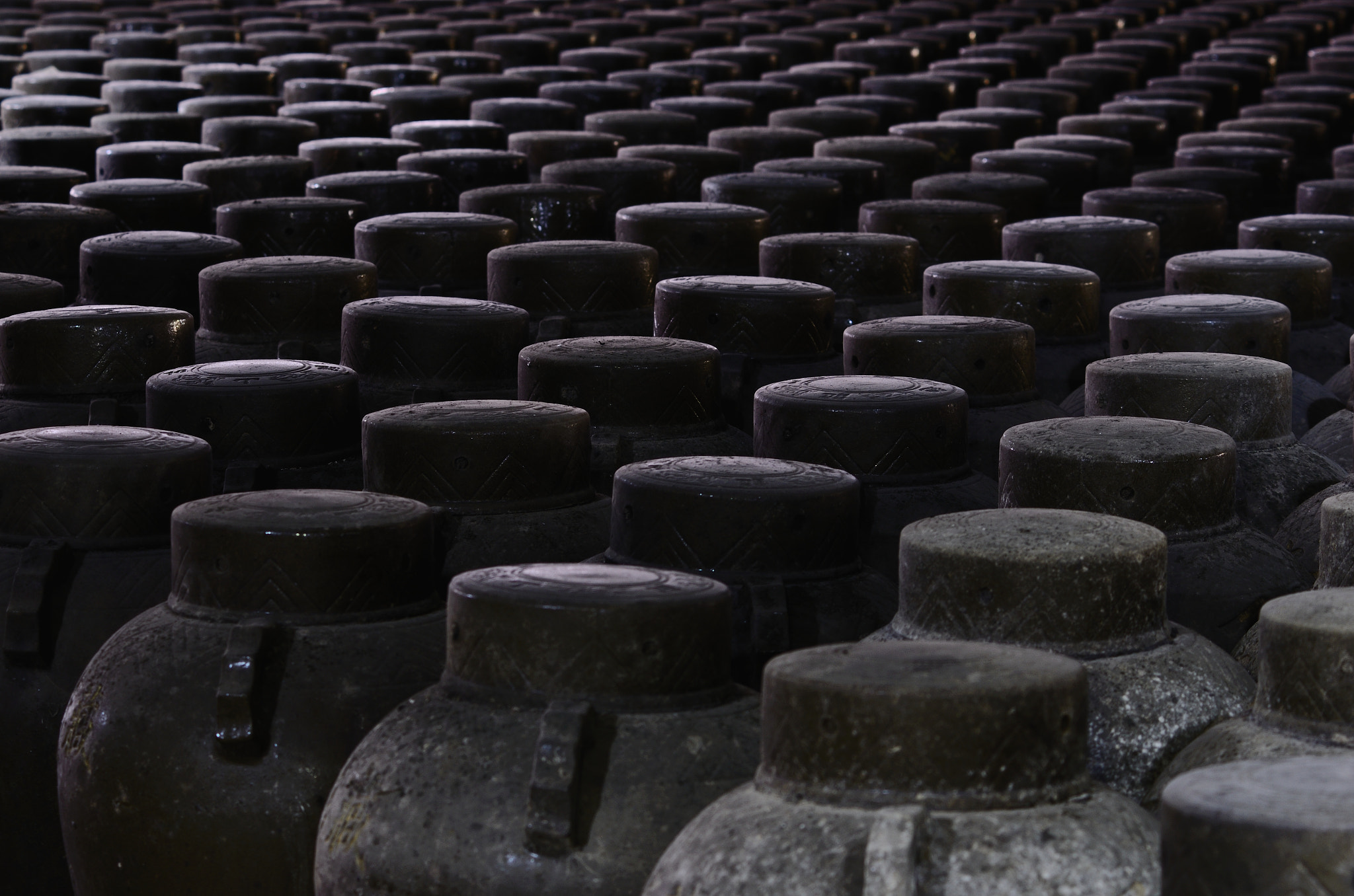 AF Zoom-Nikkor 70-210mm f/4 sample photo. Chinese shaoxing yellow wine origin wine cellar photography