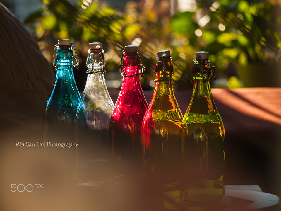 Panasonic Lumix DMC-GF1 sample photo. Bottles 02 photography
