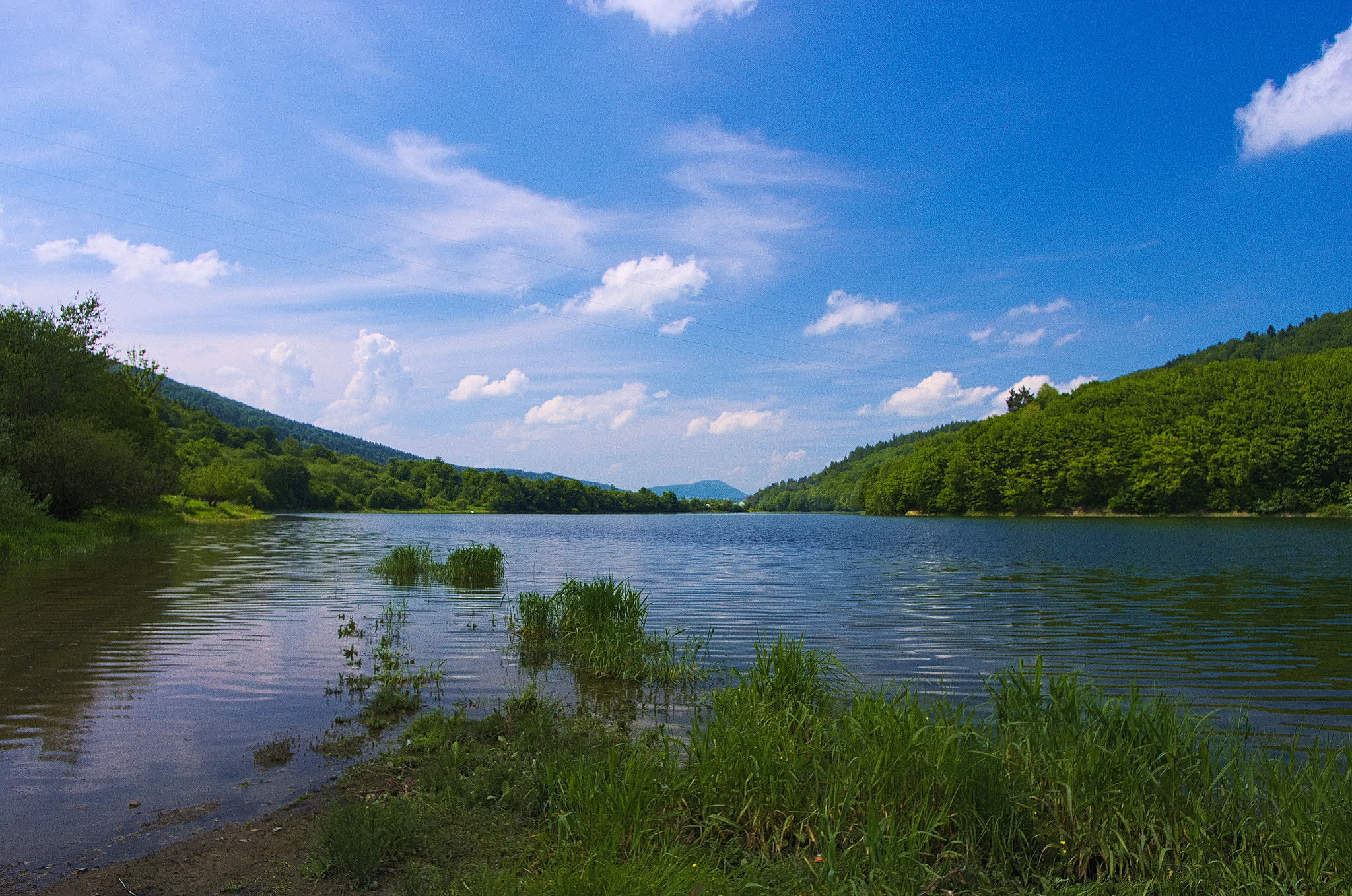 Pentax K-5 + Pentax smc DA 15mm F4 ED AL Limited sample photo. Klimkówka lake photography