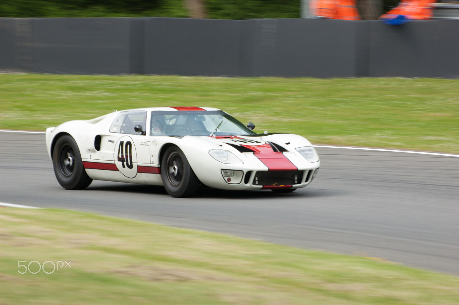 Nikon D40 sample photo. Ford gt40 masters 3 hours brands hatch photography