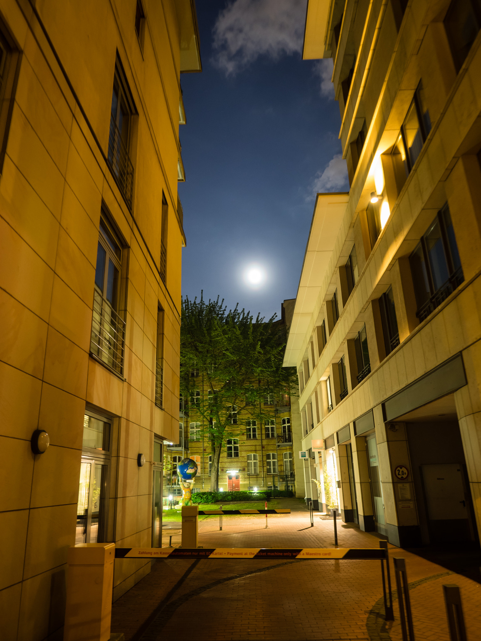 Olympus OM-D E-M1 + OLYMPUS M.12mm F2.0 sample photo. Moon over berlin 2 photography