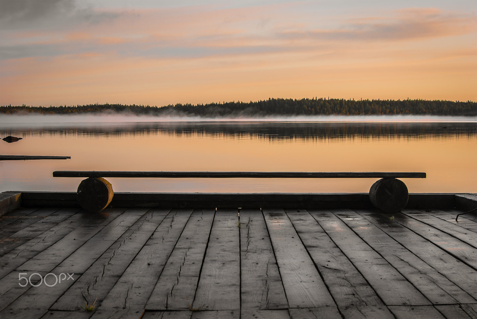 Pentax K10D sample photo. Sunrise on wooden pier. photography
