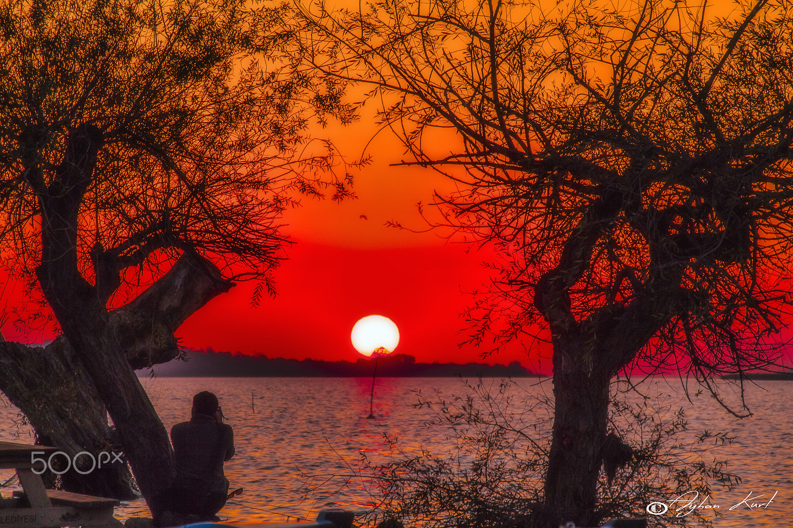 Sigma 18-250mm F3.5-6.3 DC OS HSM sample photo. Very red sun photography