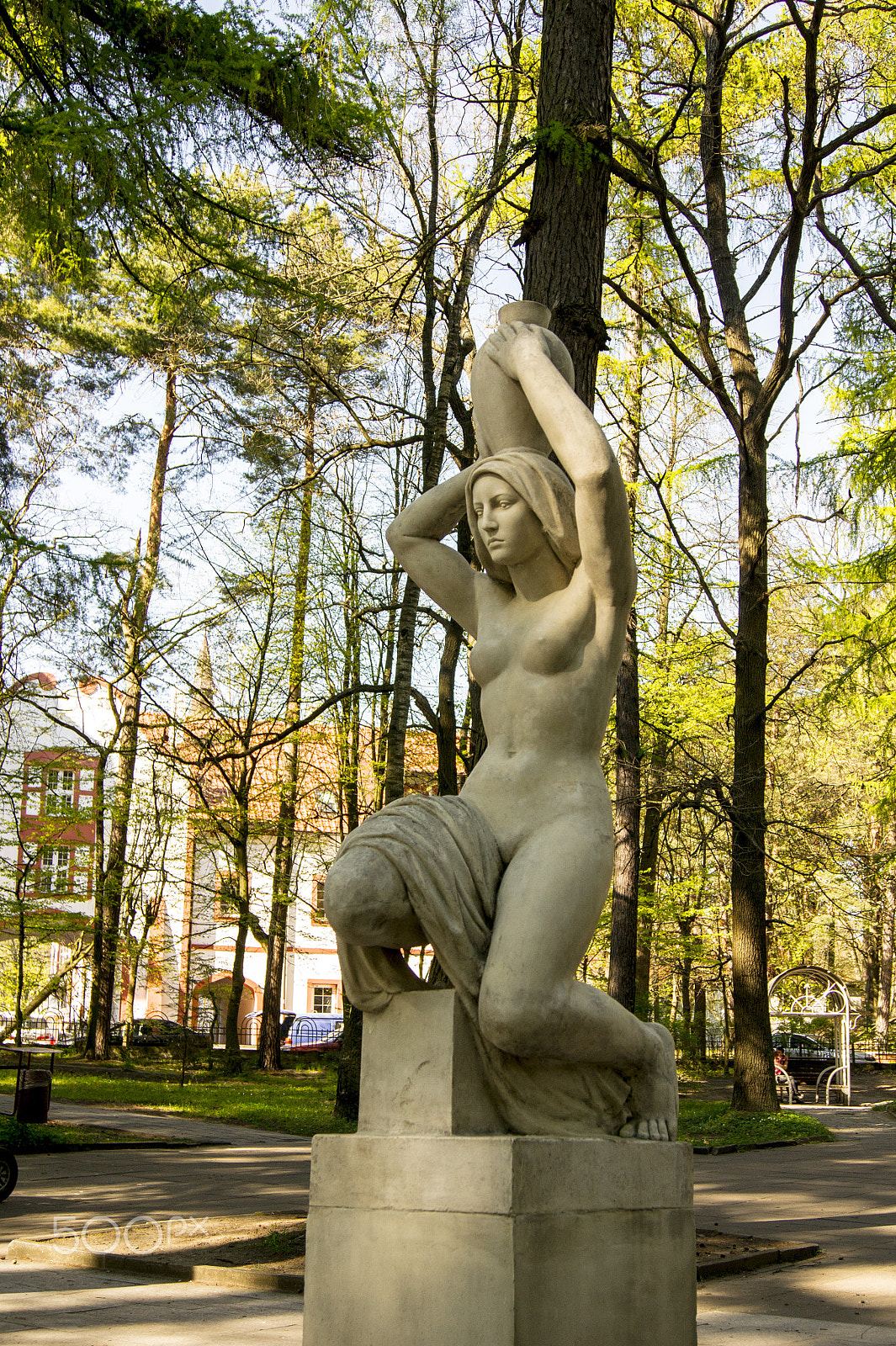 Sony Alpha DSLR-A450 + Sony DT 18-55mm F3.5-5.6 SAM sample photo. "carrying water" - hermann brachert, svetlogorsk photography