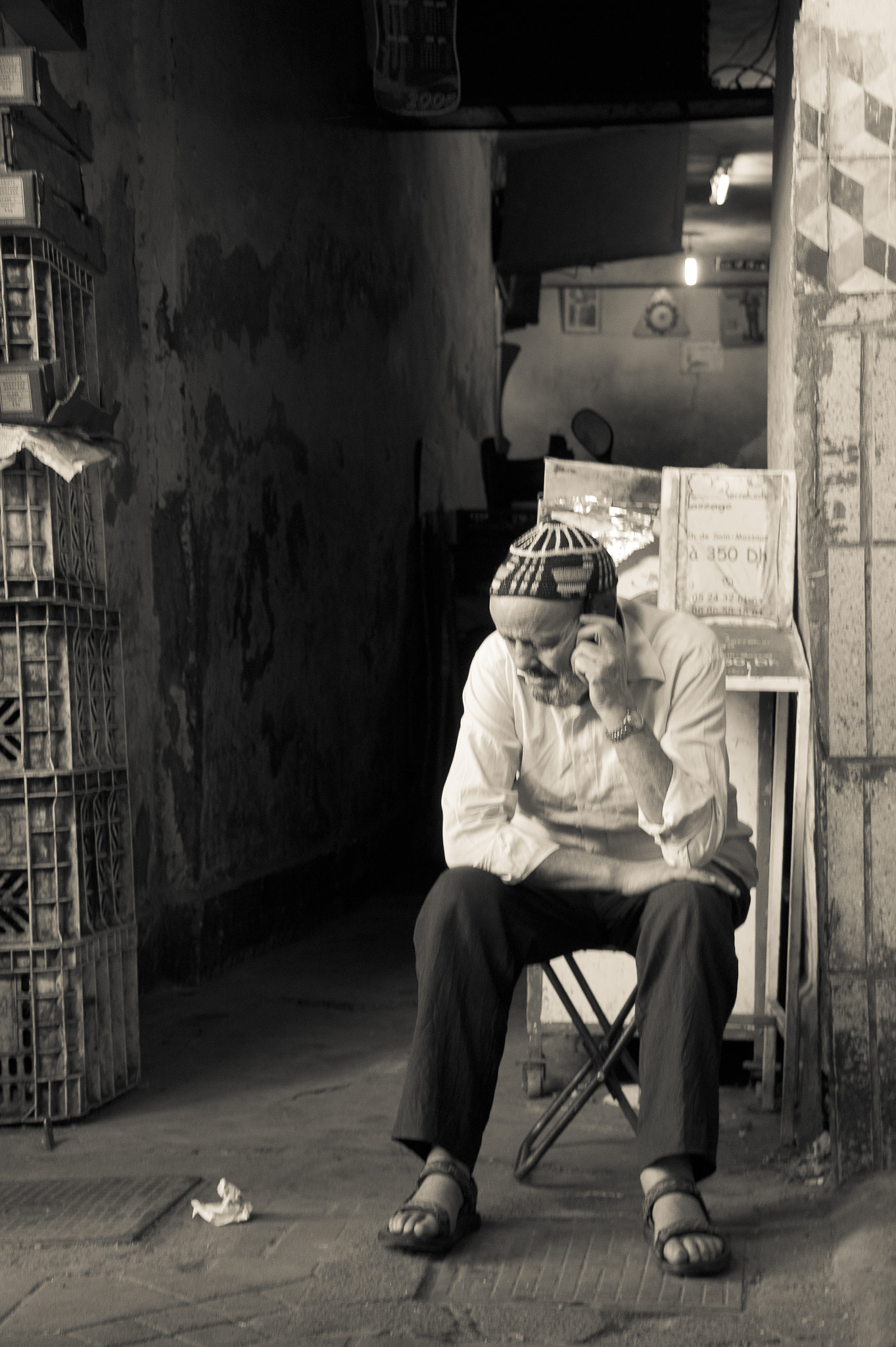 Sony E 18-200mm F3.5-6.3 OSS sample photo. Streets of morocco photography