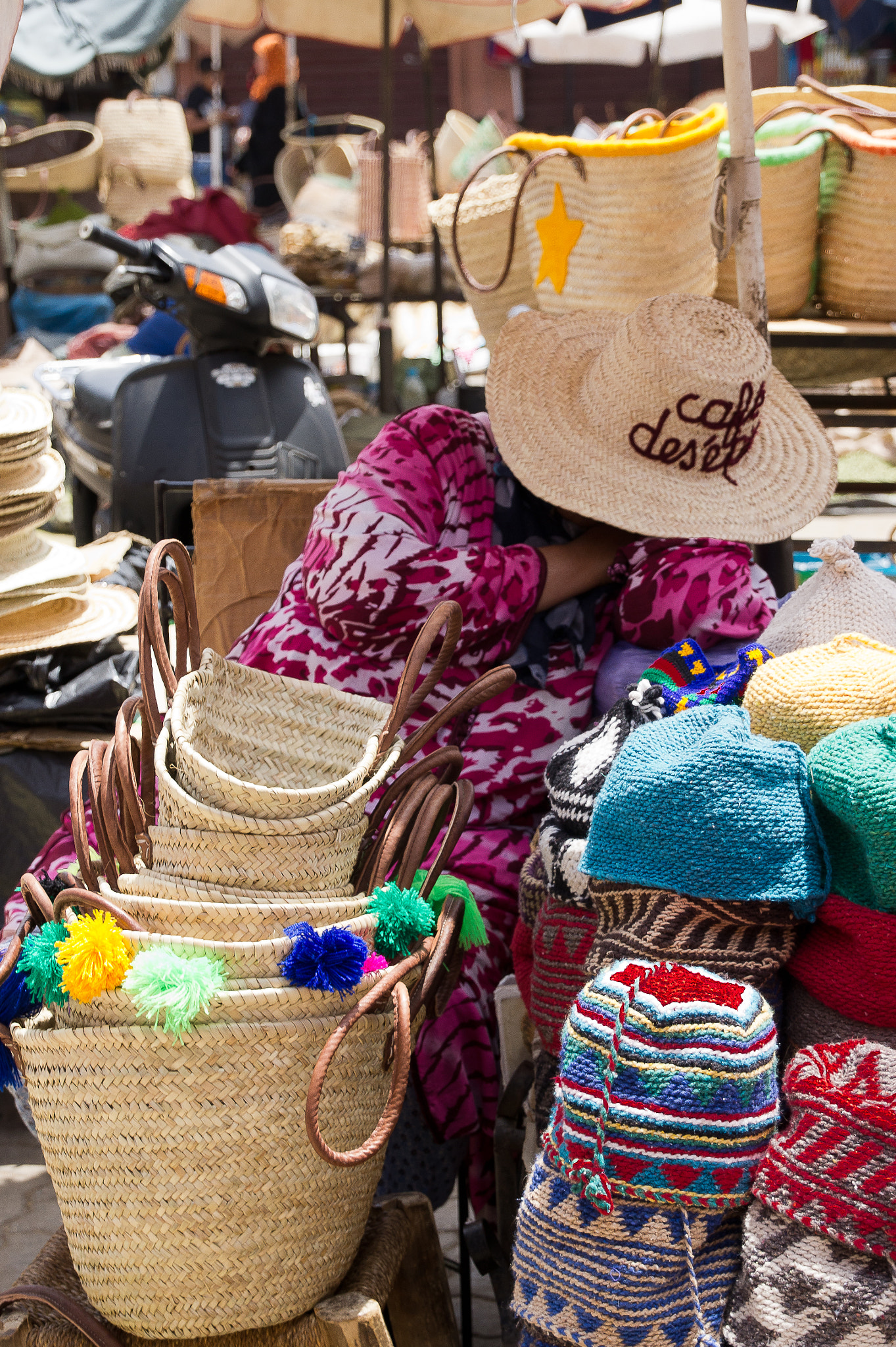 Sony E 18-200mm F3.5-6.3 OSS sample photo. Streets of morocco photography