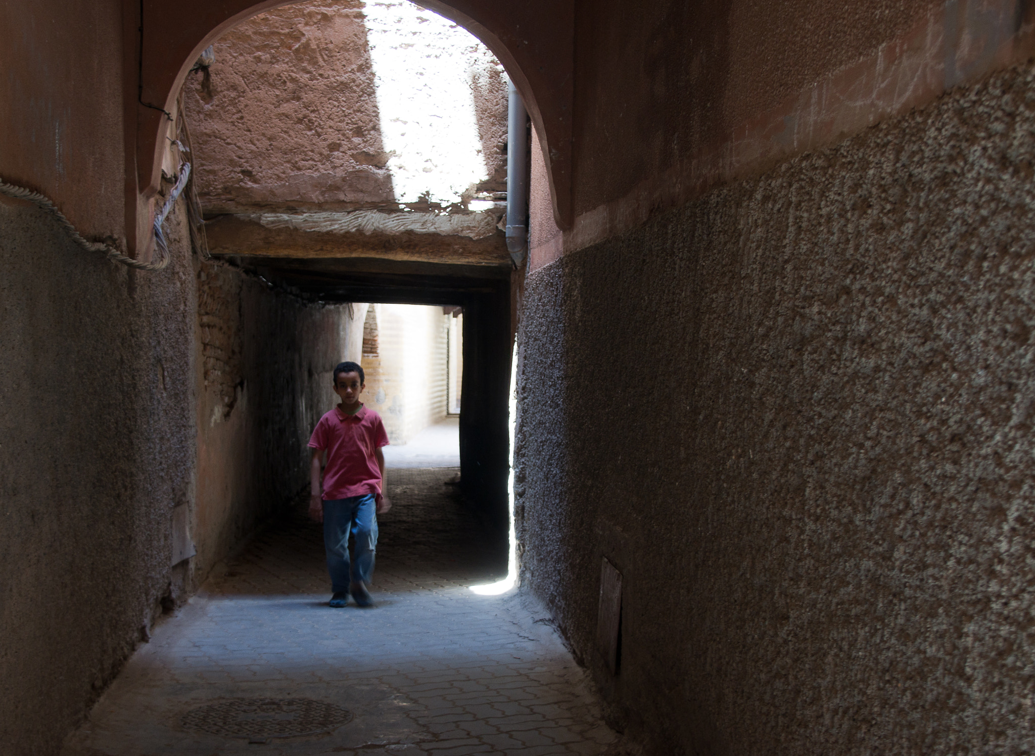 Sony E 18-200mm F3.5-6.3 OSS sample photo. Streets of morocco photography