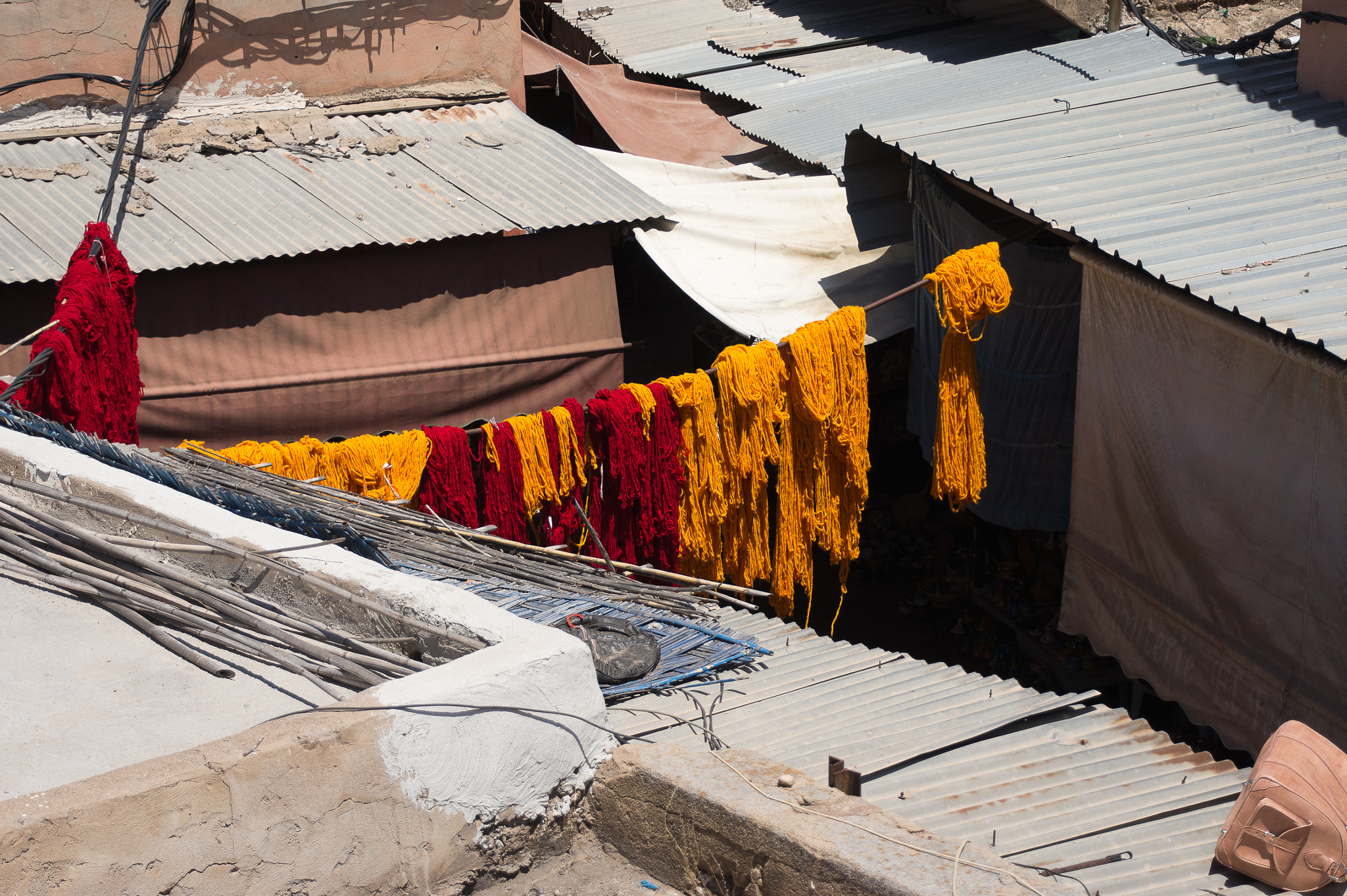 Sony E 18-200mm F3.5-6.3 OSS sample photo. Streets of morocco photography