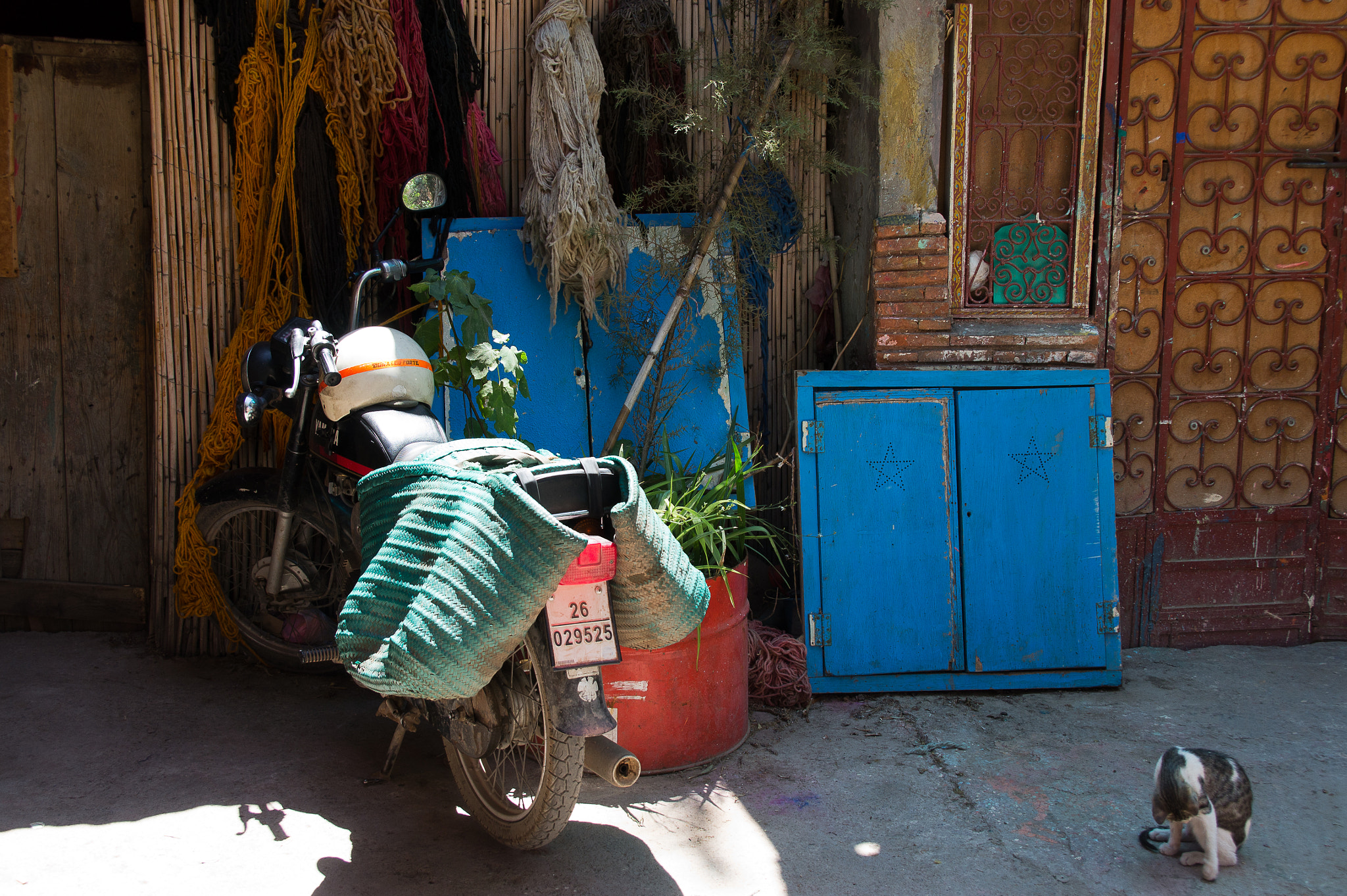 Sony E 18-200mm F3.5-6.3 OSS sample photo. Streets of morocco photography