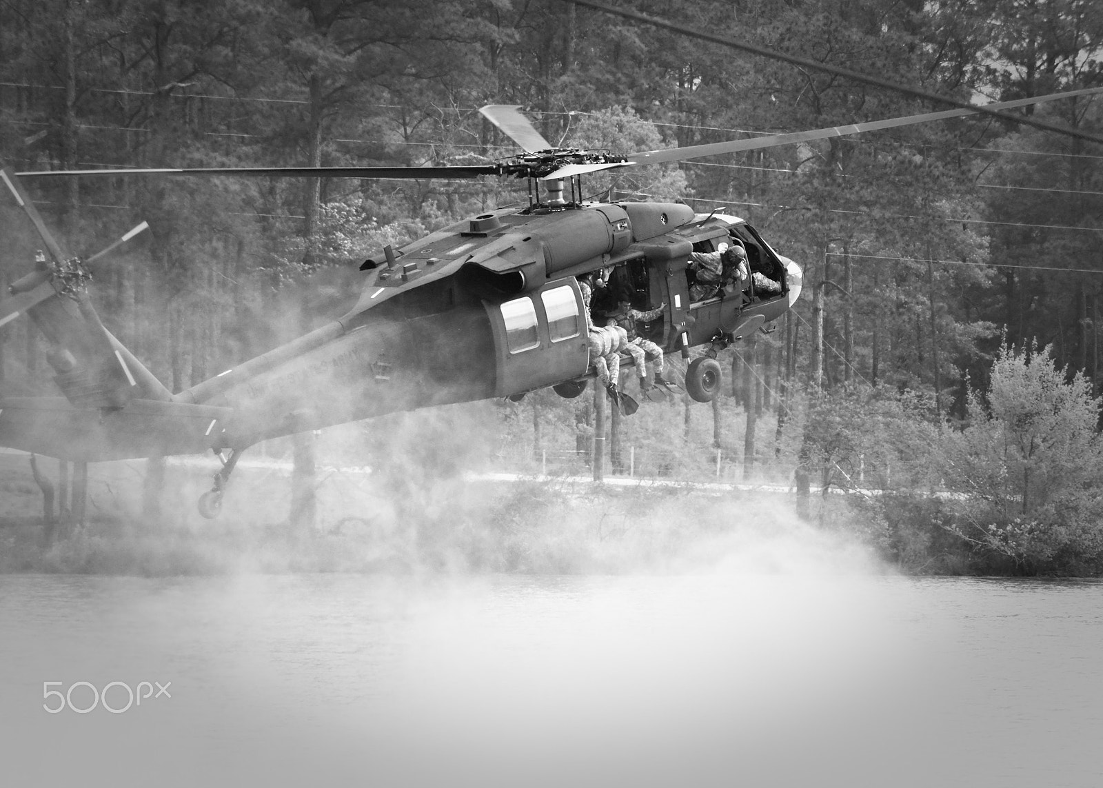 Sigma 17-70mm F2.8-4 DC Macro OS HSM | C sample photo. Army ranger graduation stunt photography