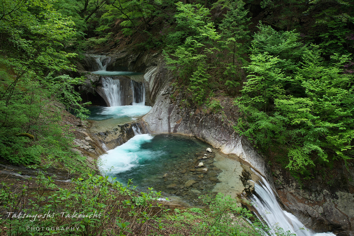 DT 24-70mm F2.8 SAM sample photo. Terraced waterfalls photography