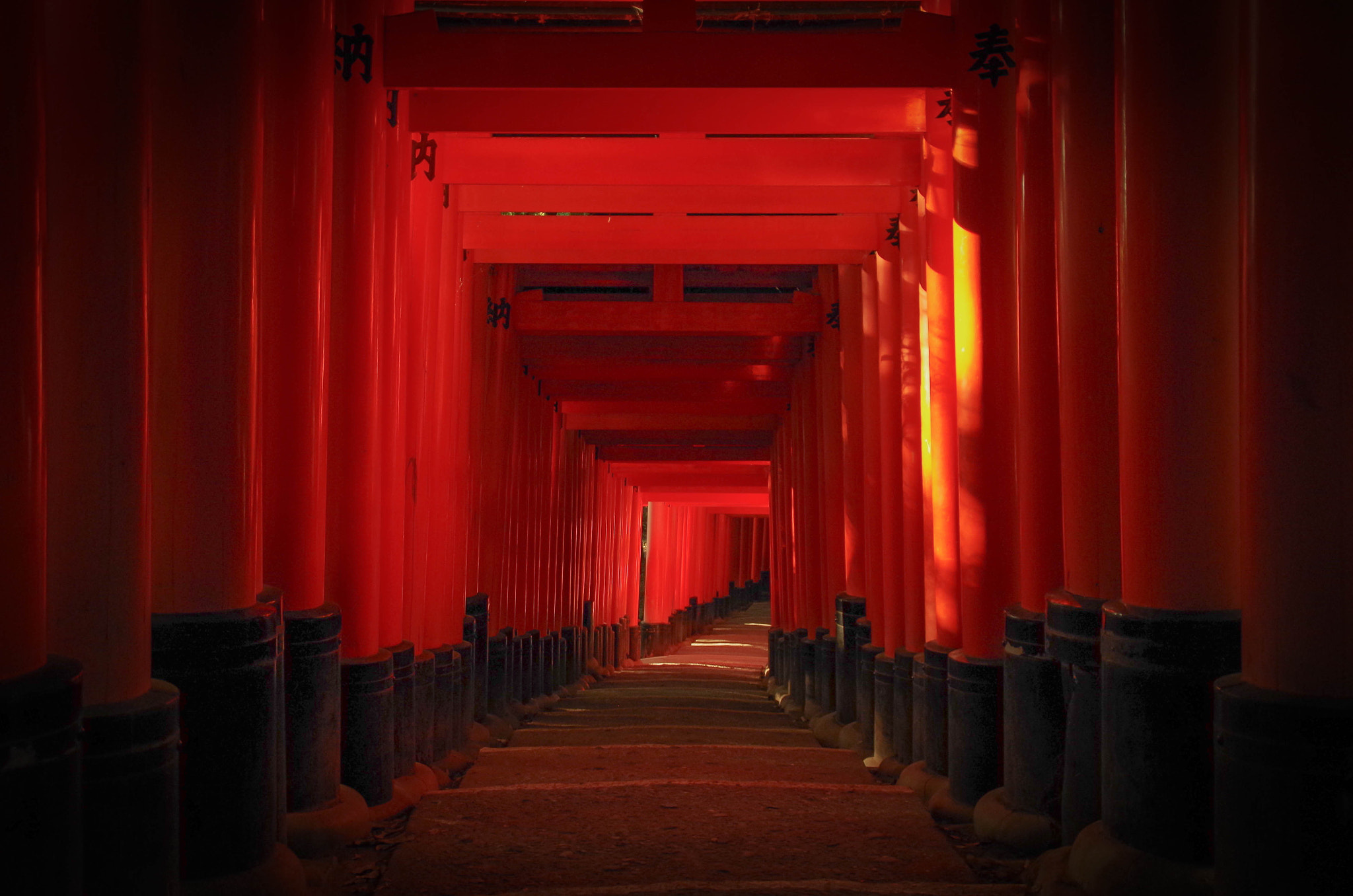 Tamron AF 18-200mm F3.5-6.3 XR Di II LD Aspherical (IF) Macro sample photo. Hushimi inari shrine photography