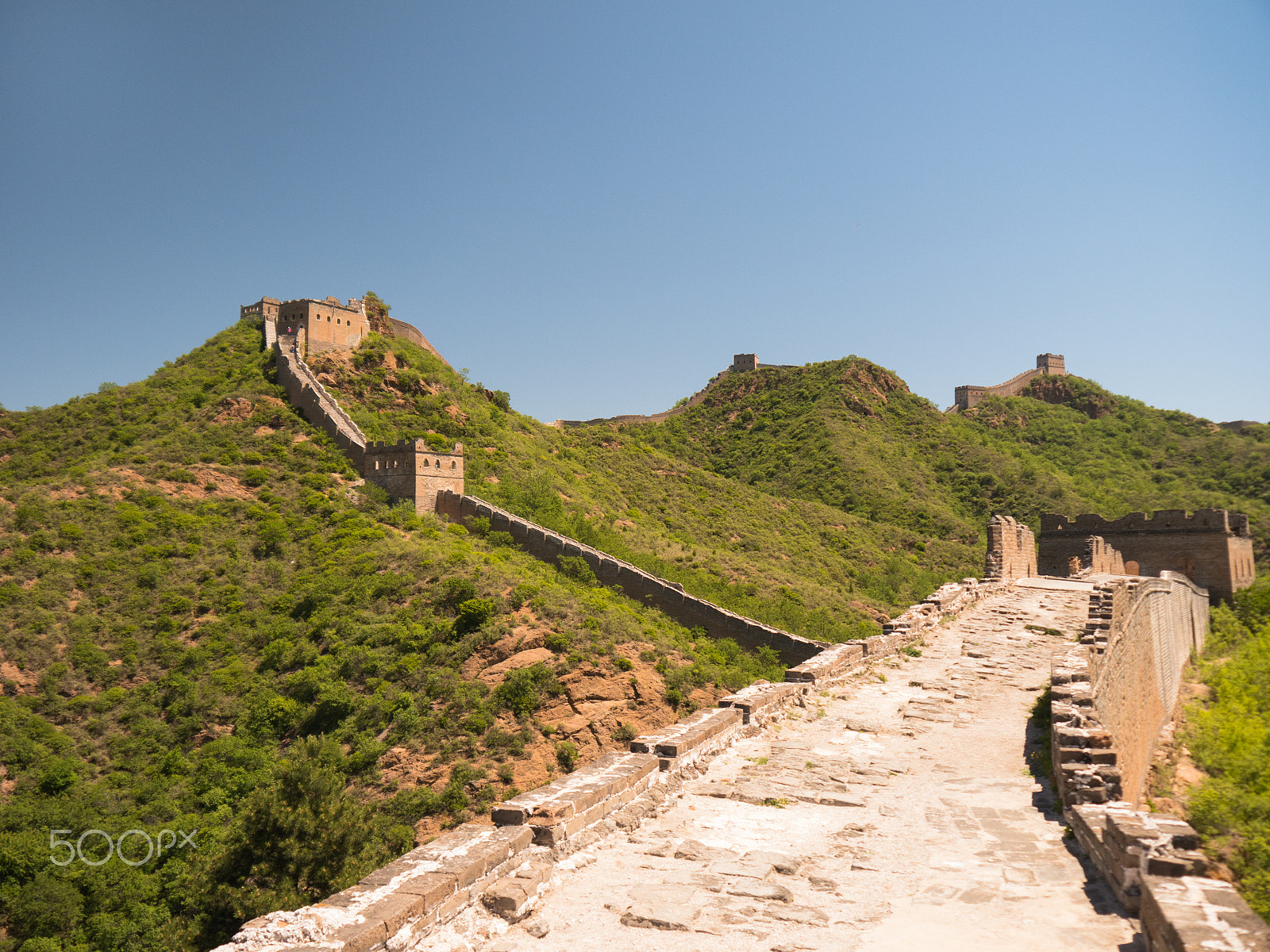 Panasonic Lumix DMC-G6 sample photo. The endless trail of the great wall photography