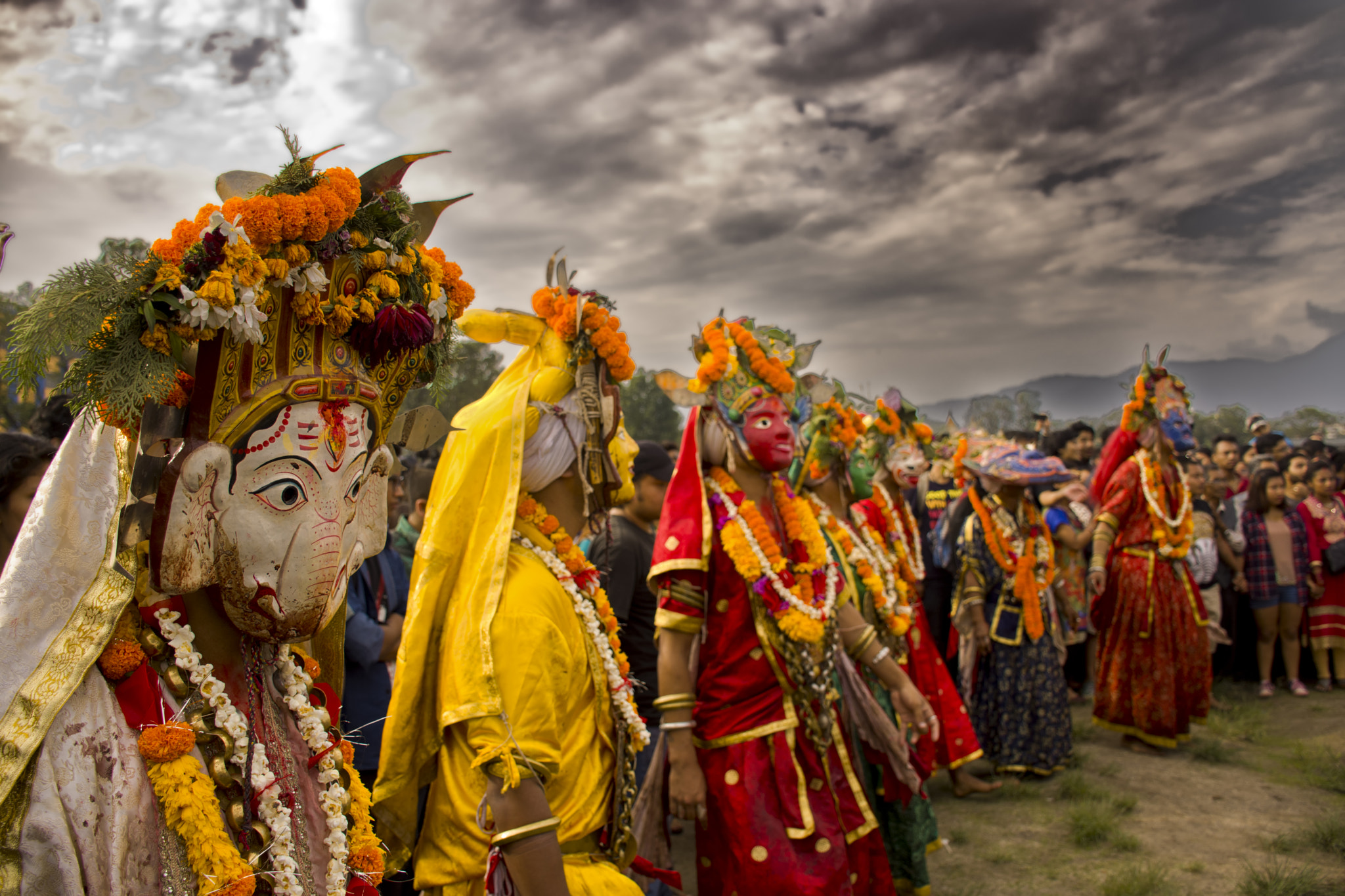 Nikon D7200 + AF Zoom-Nikkor 35-80mm f/4-5.6D sample photo. Festivals in nepal photography