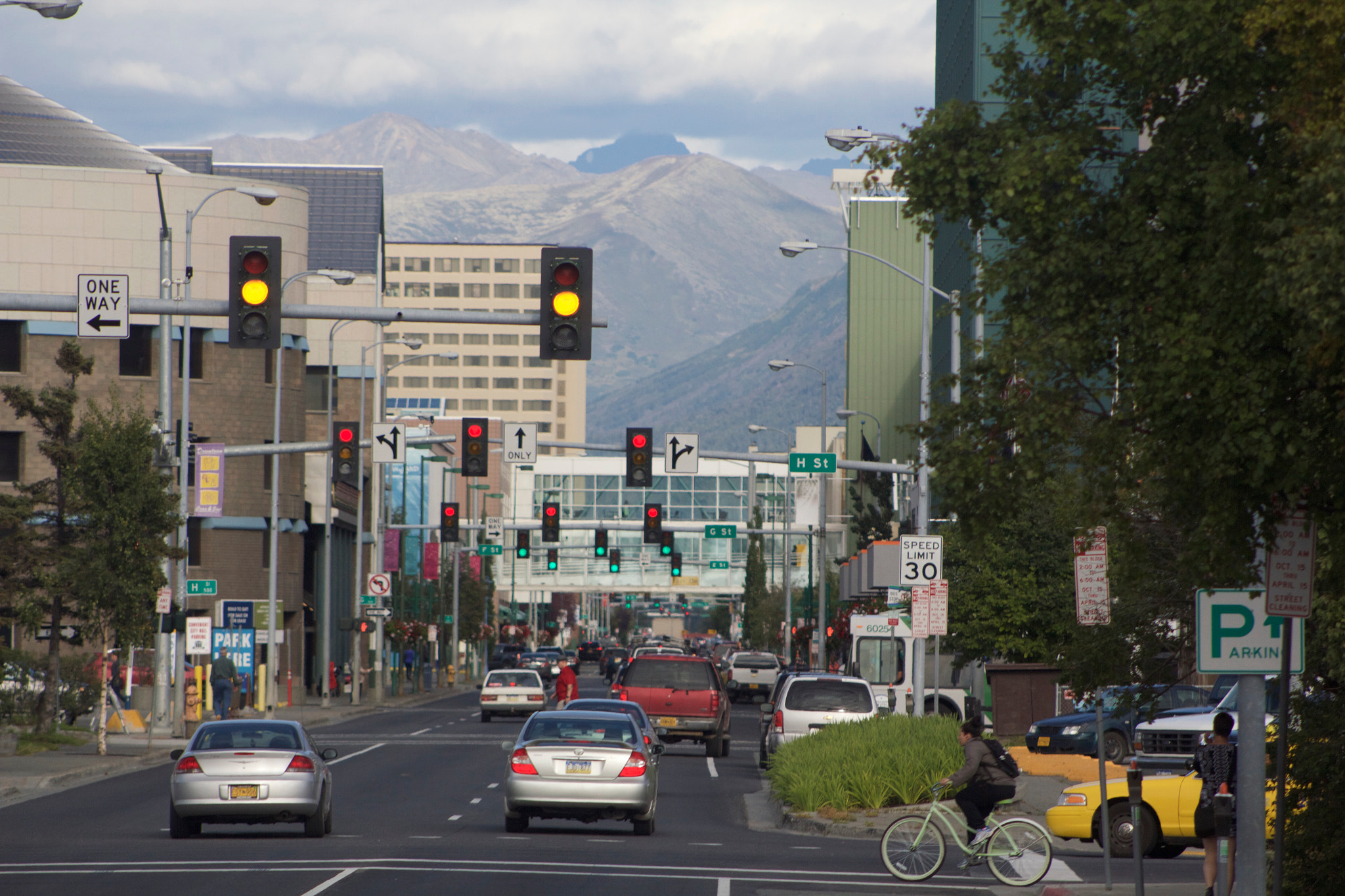 Canon EF 75-300mm f/4-5.6 USM sample photo. City in alaska photography