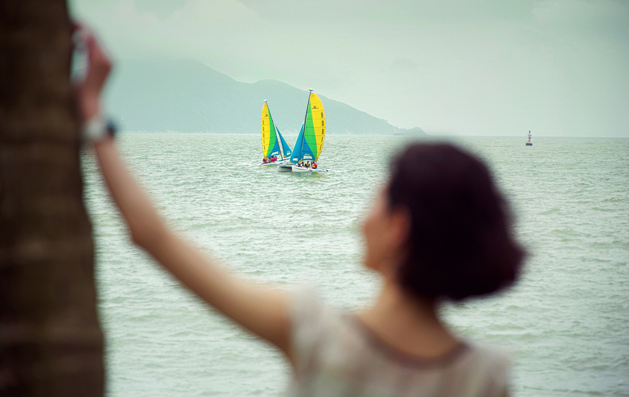 Sony a7S II + Sony FE PZ 28-135mm F4 G OSS sample photo. 看海 photography