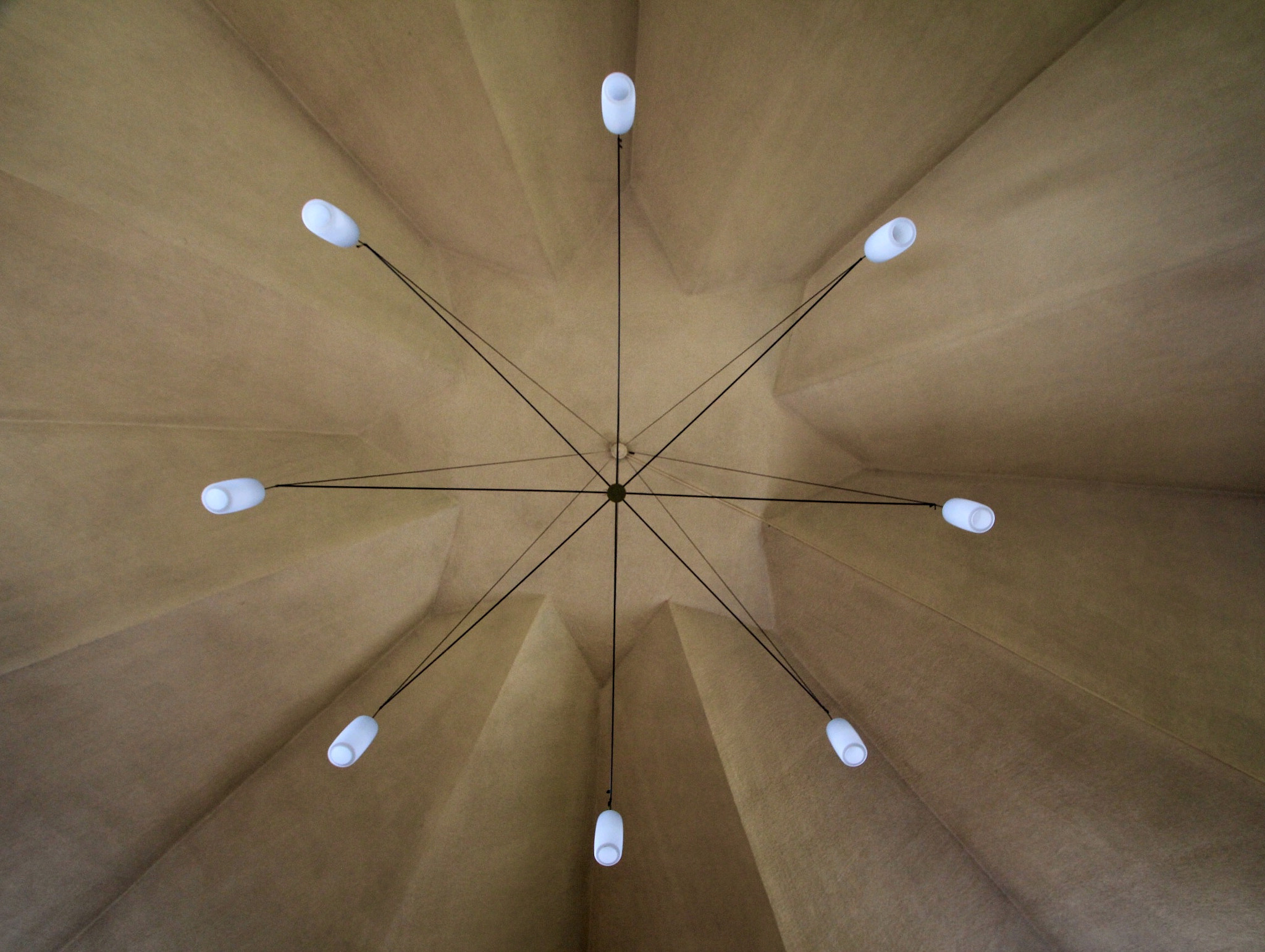 Canon 10-24mm sample photo. Looking up at the octagonal ceiling within st. john's church in caol, scotland. photography