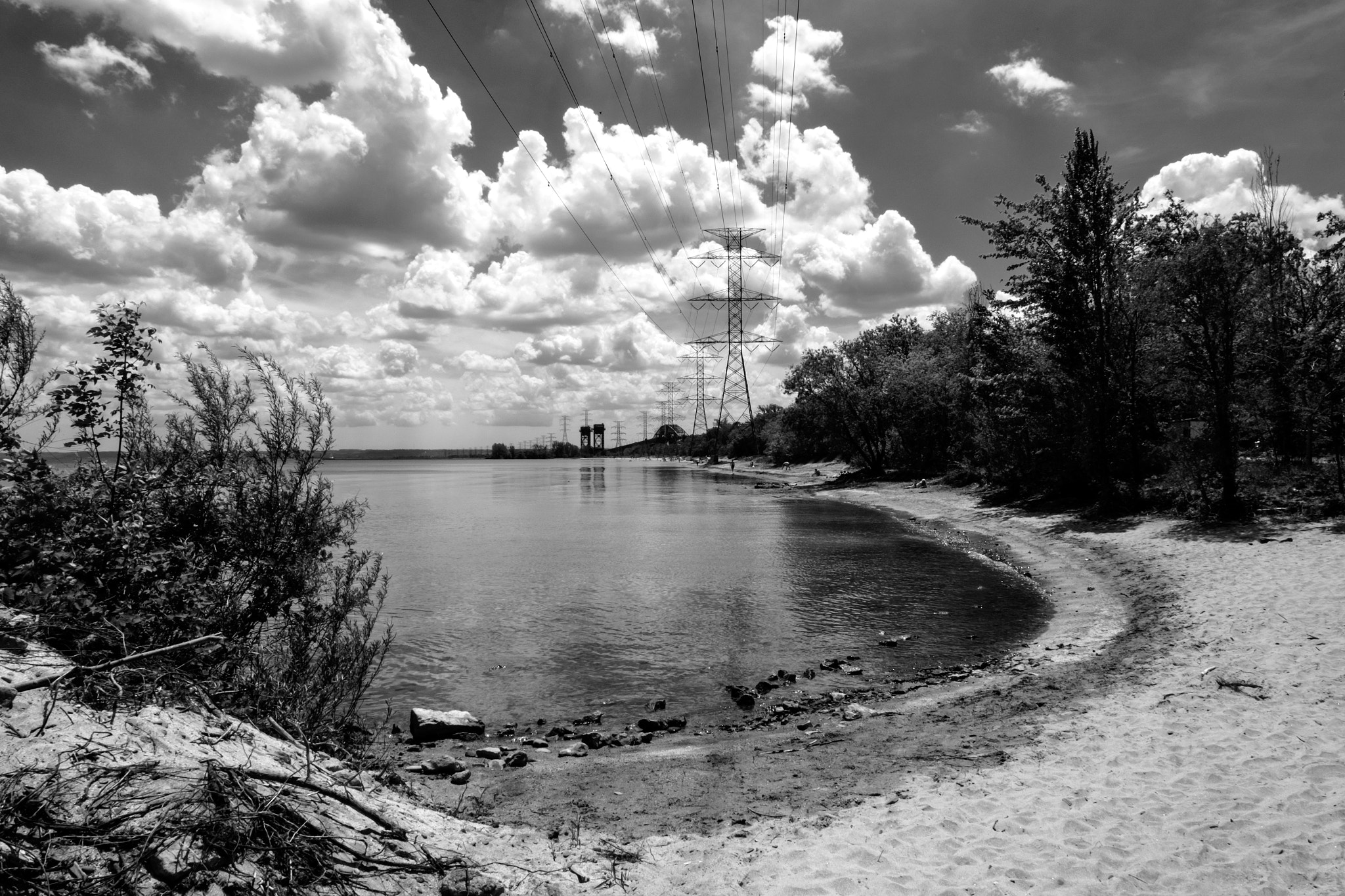 Fujifilm XC 16-50mm F3.5-5.6 OIS sample photo. Burlington beach on. photography