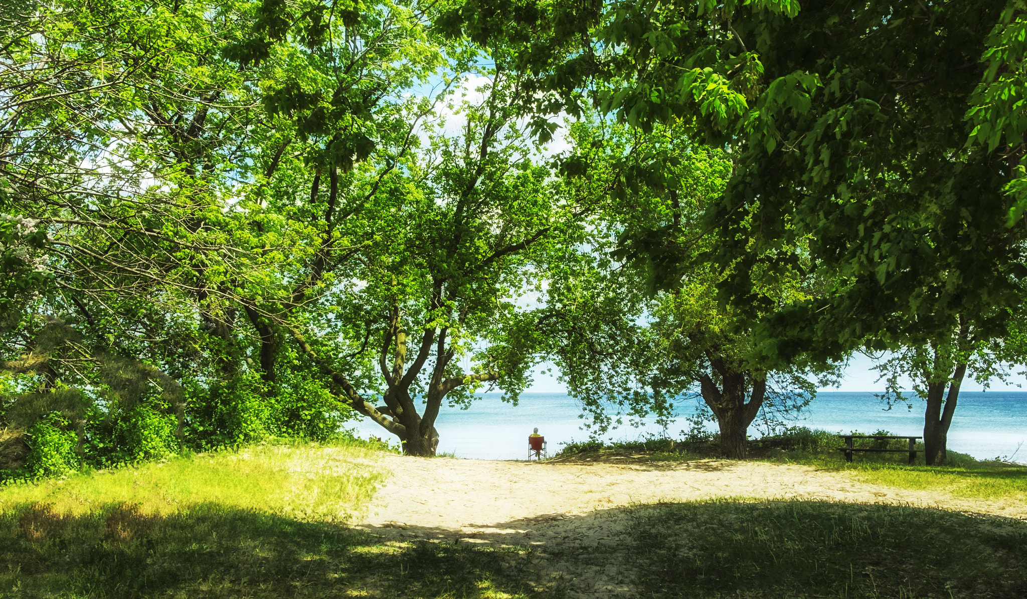 Fujifilm XC 16-50mm F3.5-5.6 OIS sample photo. Burlington beach on. photography
