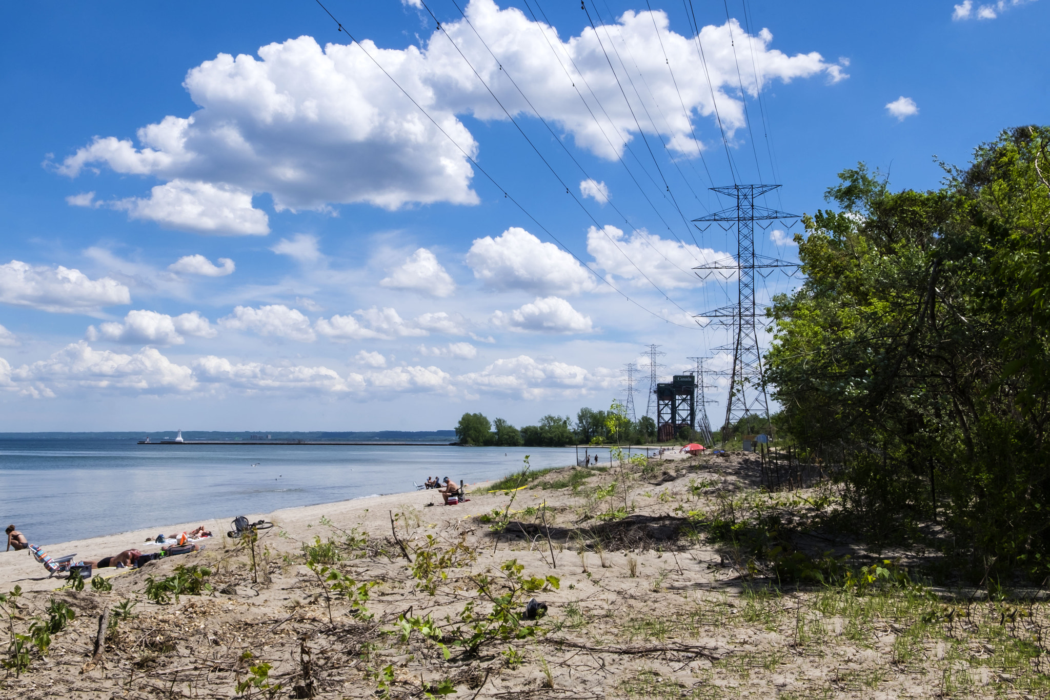 Fujifilm XC 16-50mm F3.5-5.6 OIS sample photo. Burlington beach on. photography