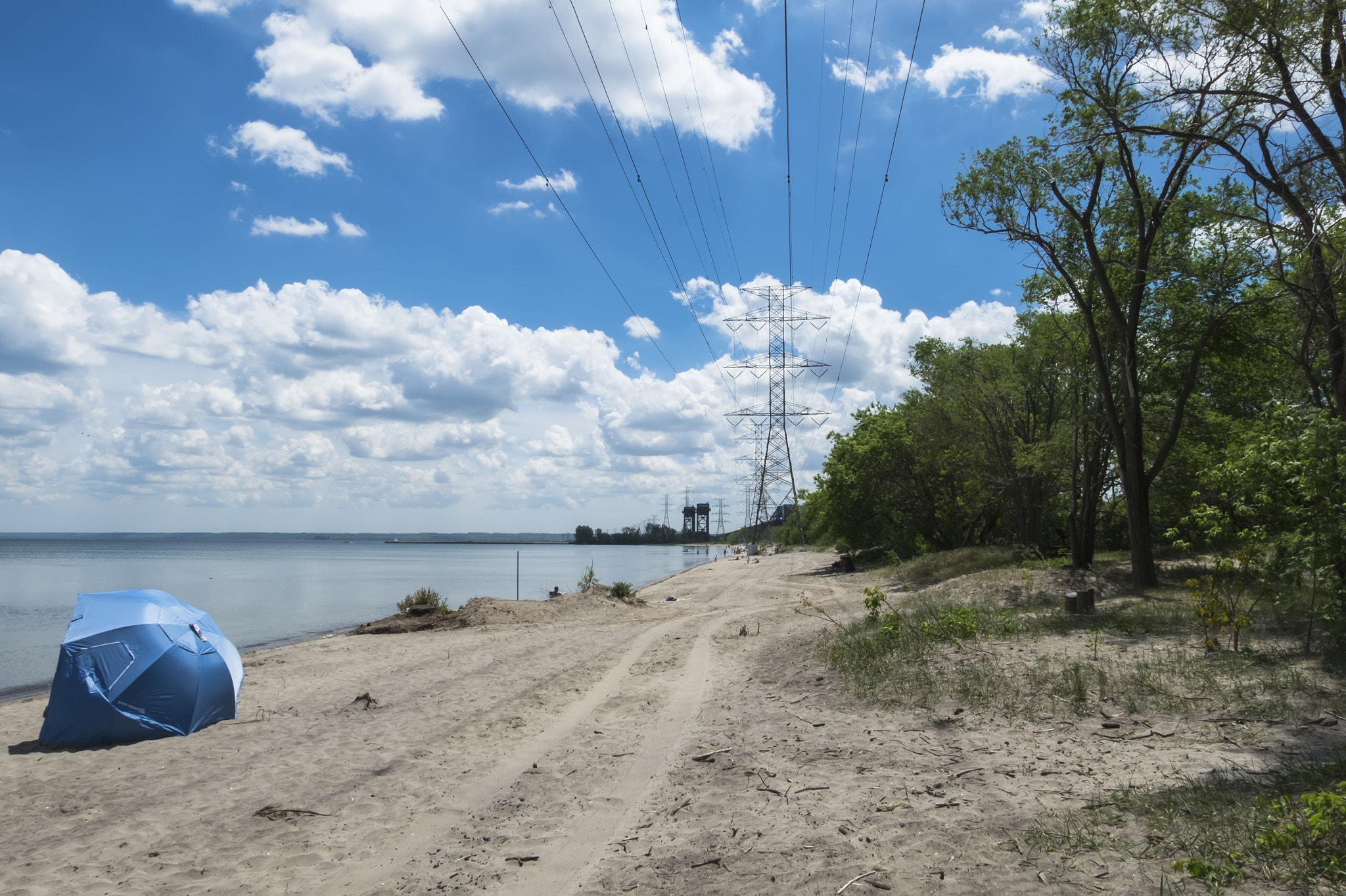 Fujifilm XC 16-50mm F3.5-5.6 OIS sample photo. Burlington beach on. photography